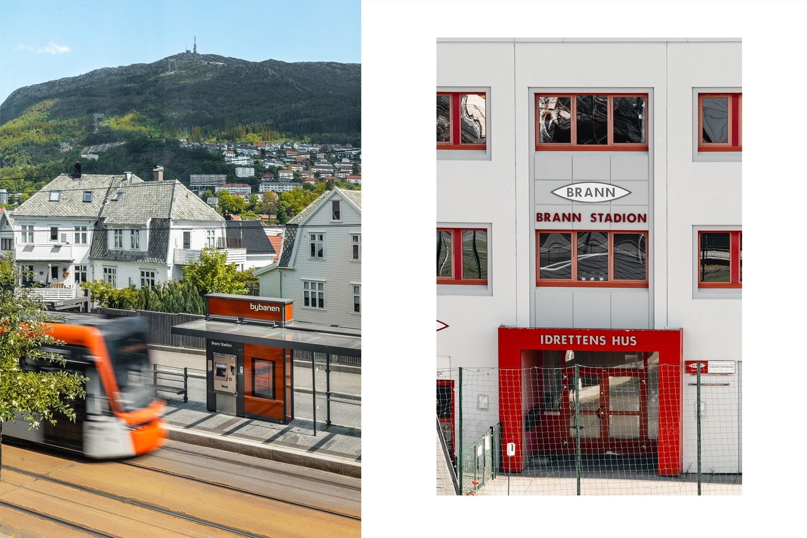 Brann Stadion og Sletten bybanestopp ligger i gangavstand fra leiligheten. Galleribilde