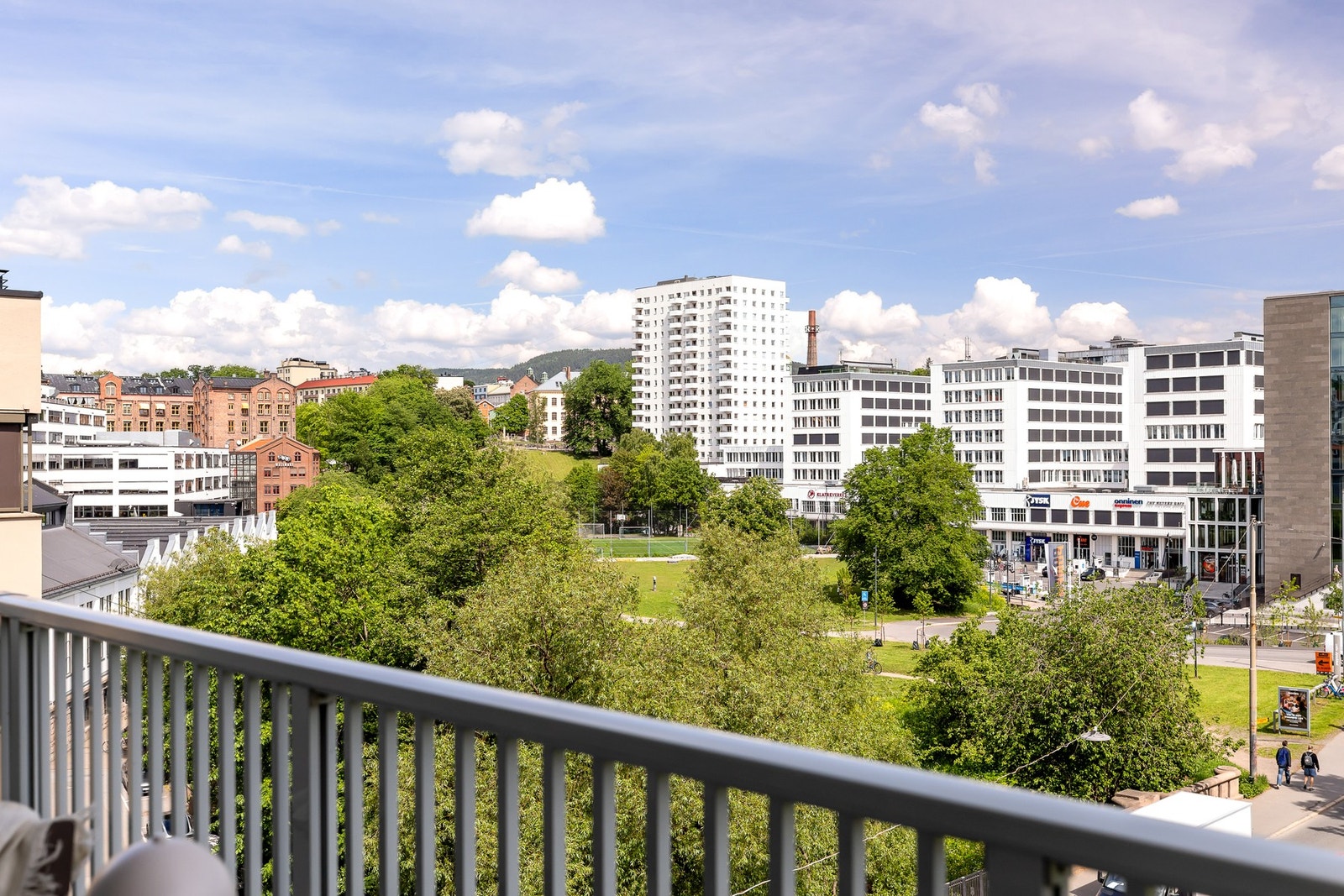 Flott utsikt over nærområdet. Galleribilde