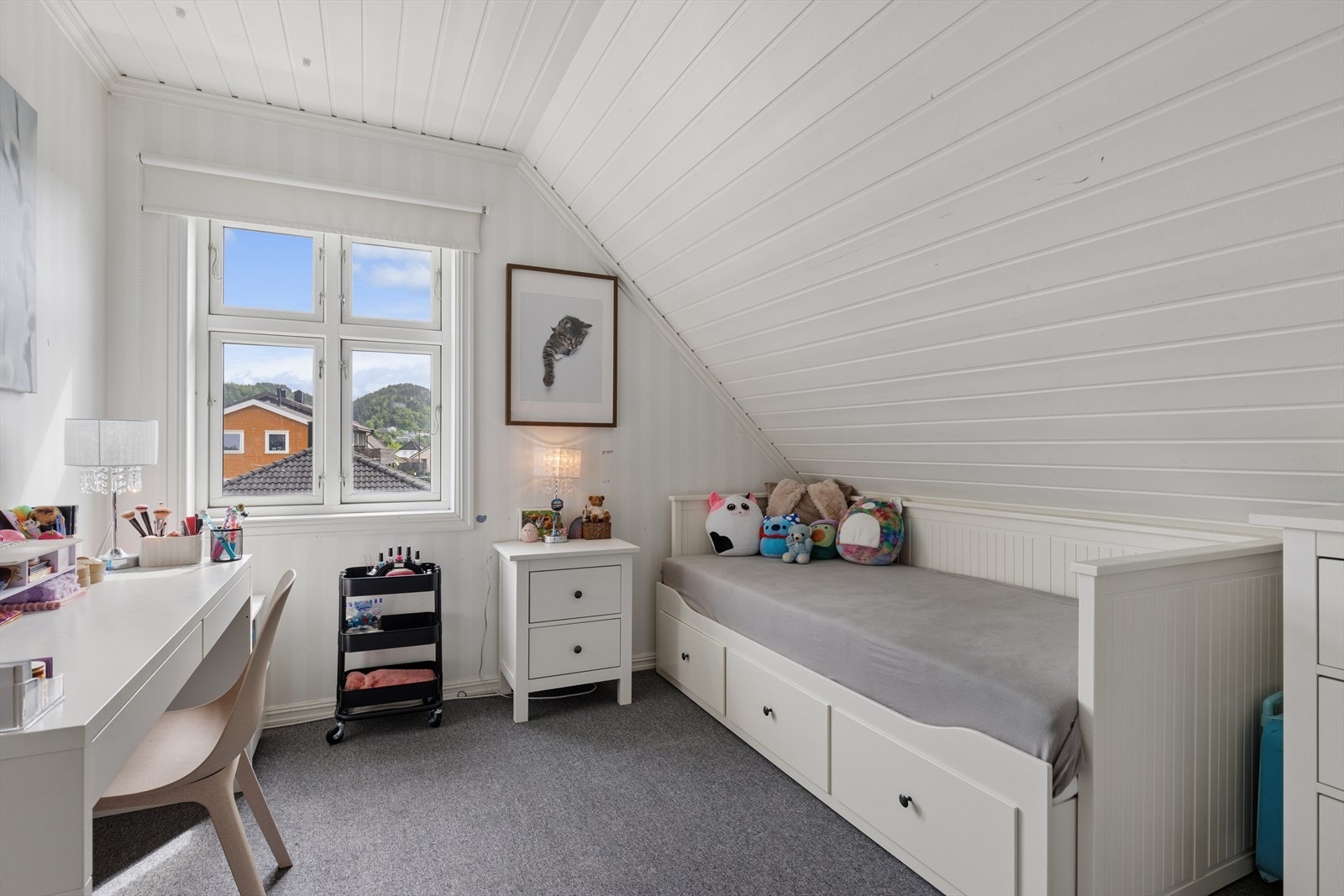 Alle de fire soverommene er praktisk plassert på samme plan. Galleribilde
