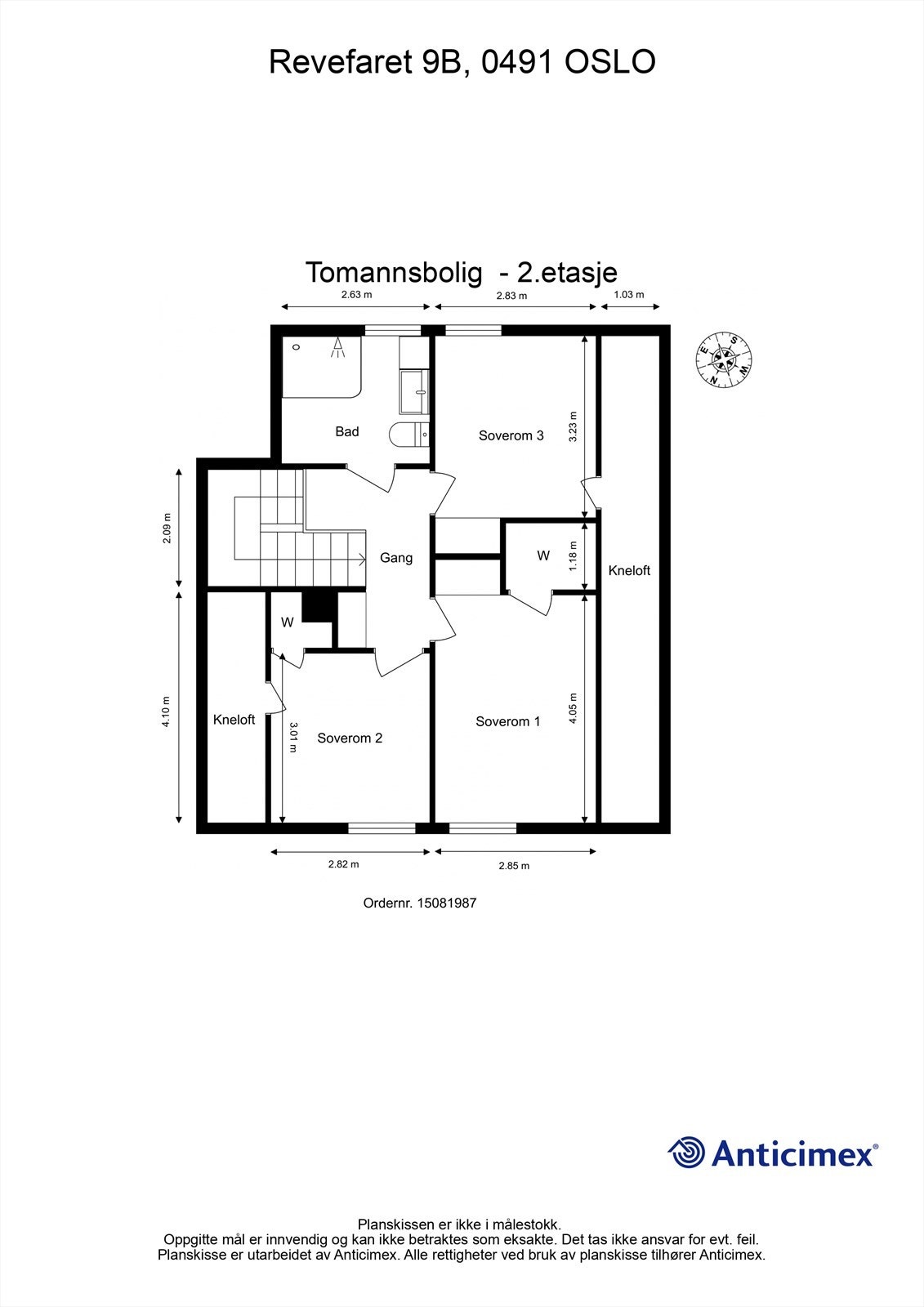 Plantegning - 2.etasje Galleribilde