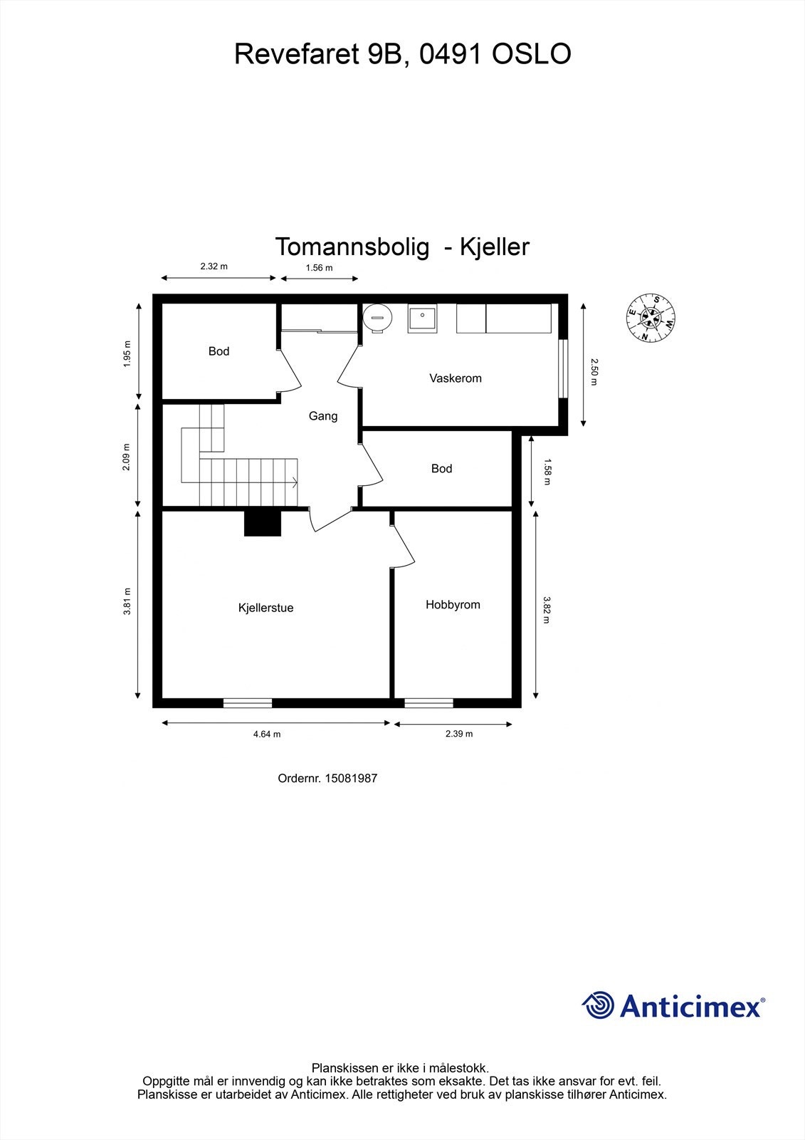 Plantegning - Kjeller Galleribilde