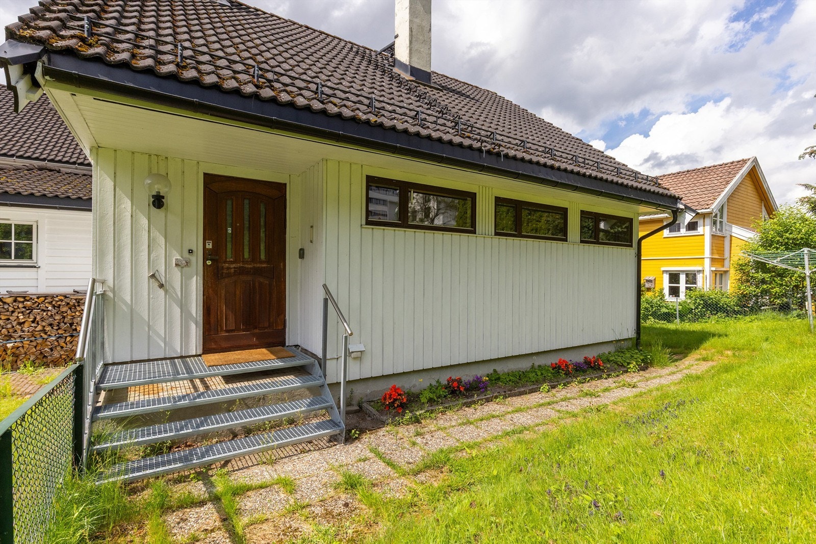 Koselig inngangsparti Galleribilde
