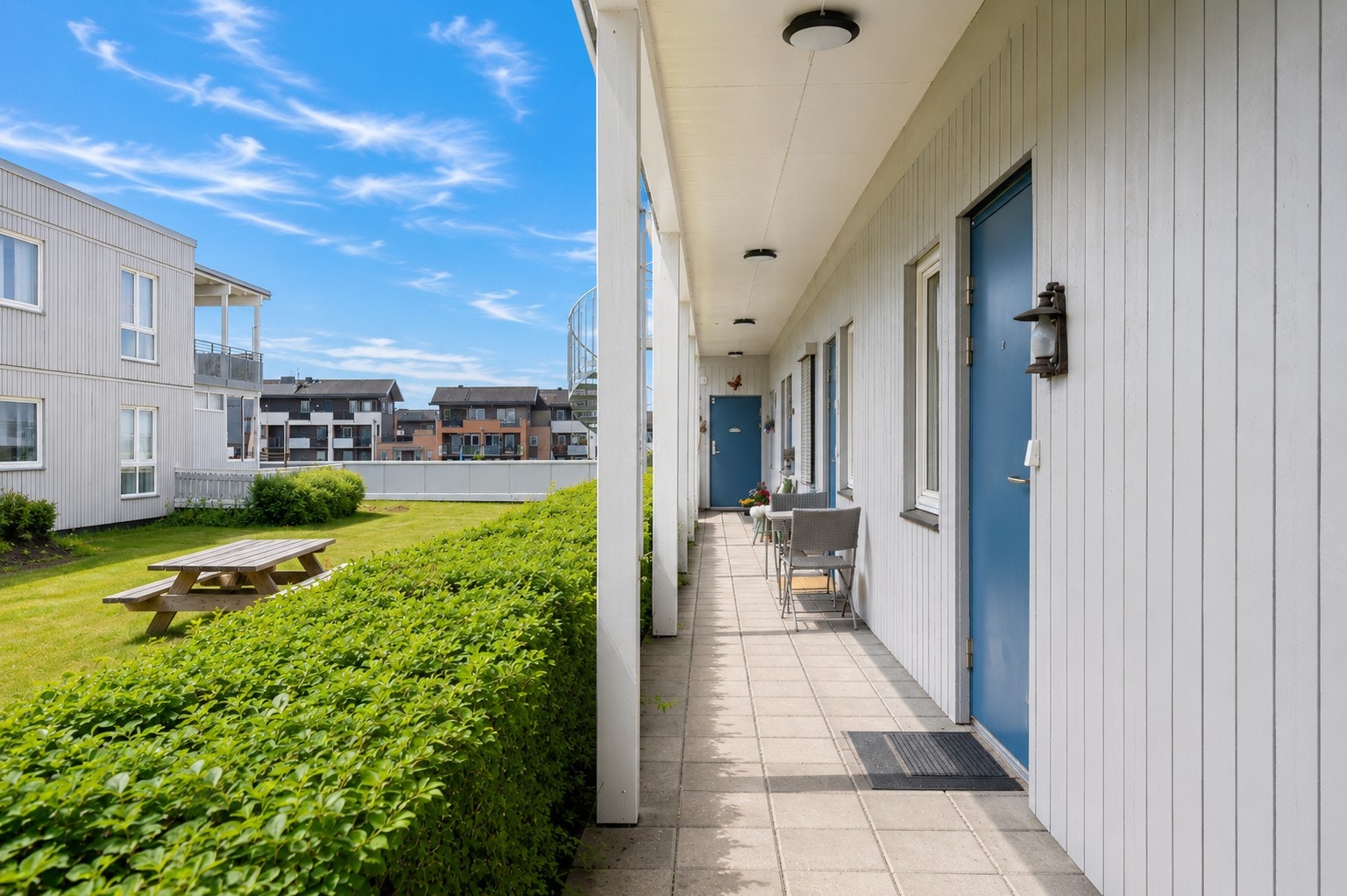Fellesarealene er pent opparbeid. Galleribilde
