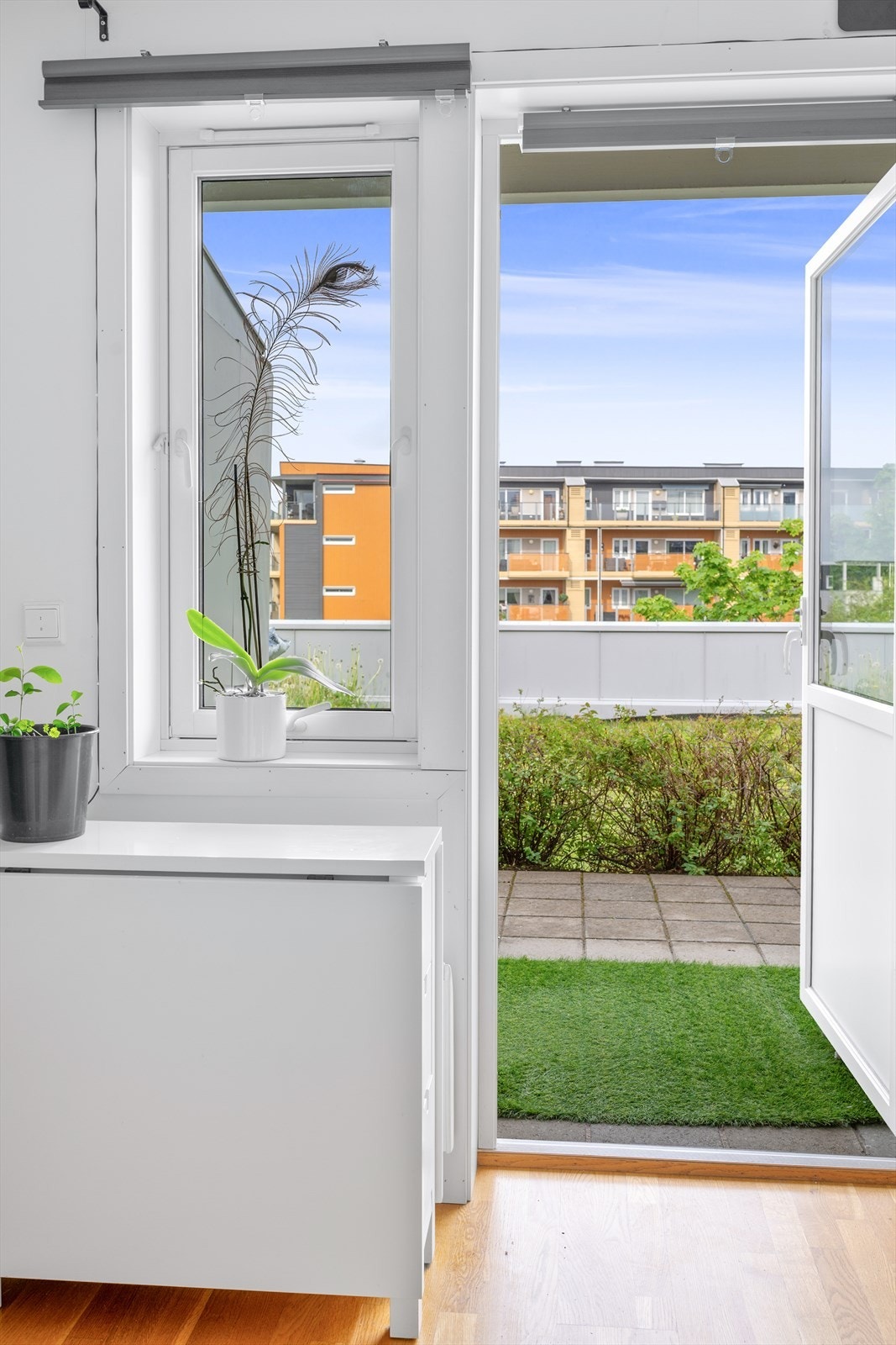 Her kan du nyte solen på kveldsstid. Galleribilde