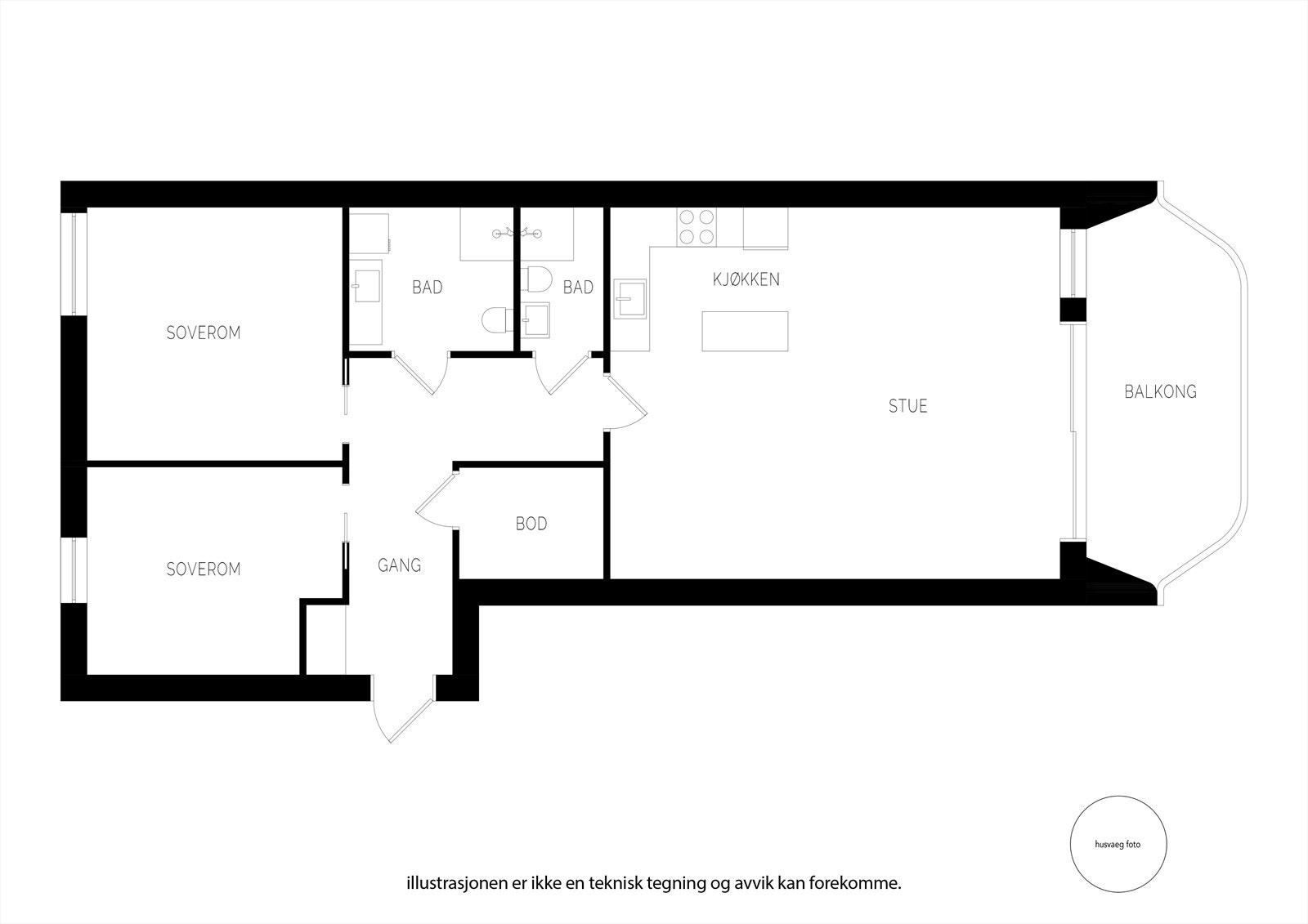 - Plantegning 3. etasje - Galleribilde