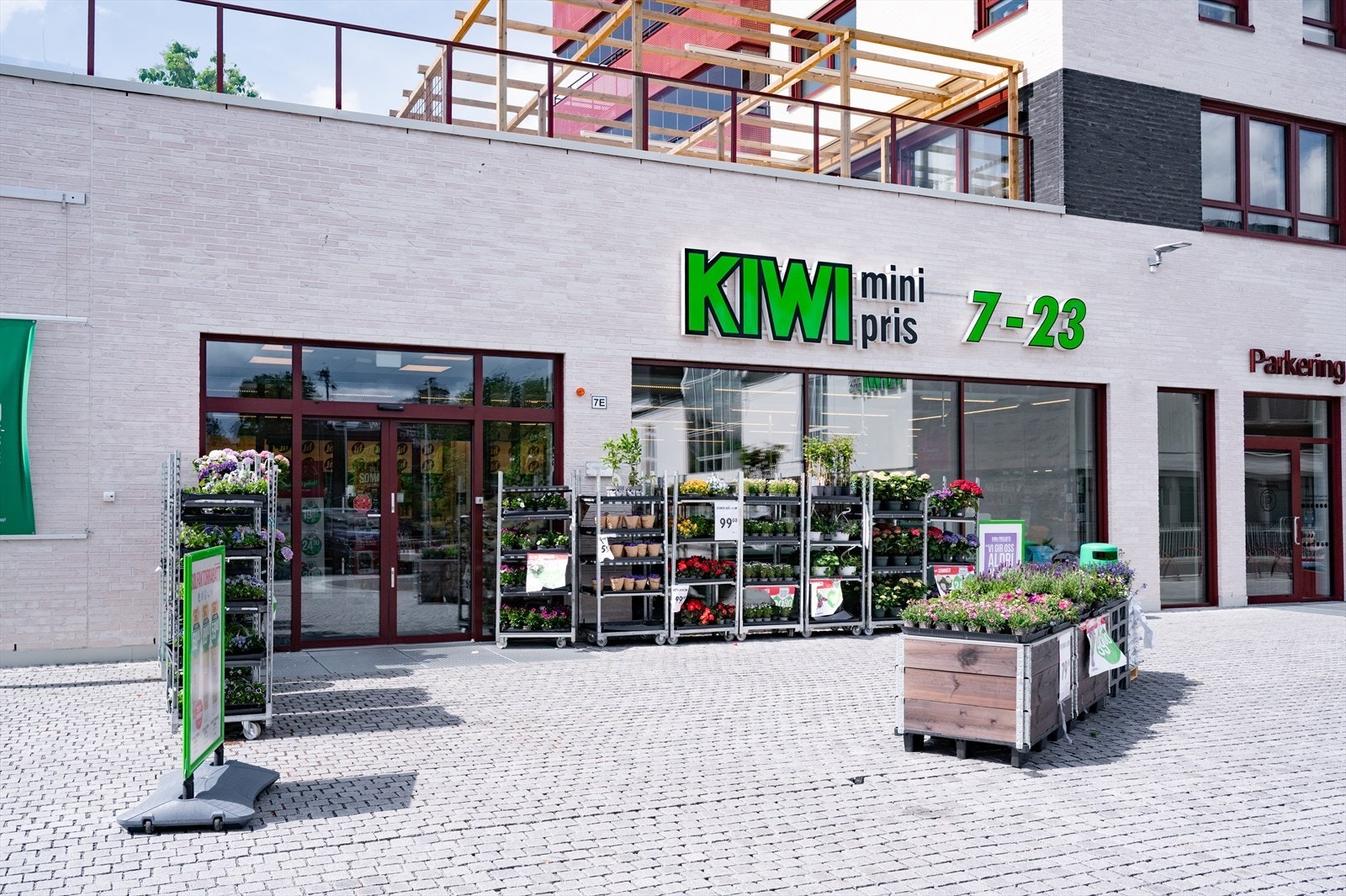 Kort vei til flere dagligvareforretninger som Kiwi og Bunnpris(søndagsåpen) Galleribilde