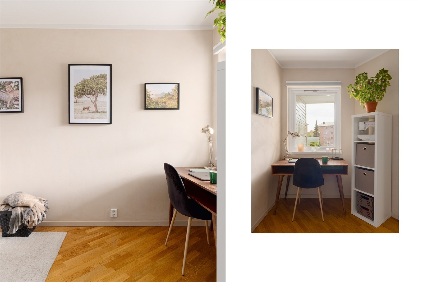 Soverom nummer to ligger også skjermet til, vendt ut mot balkongen. Galleribilde