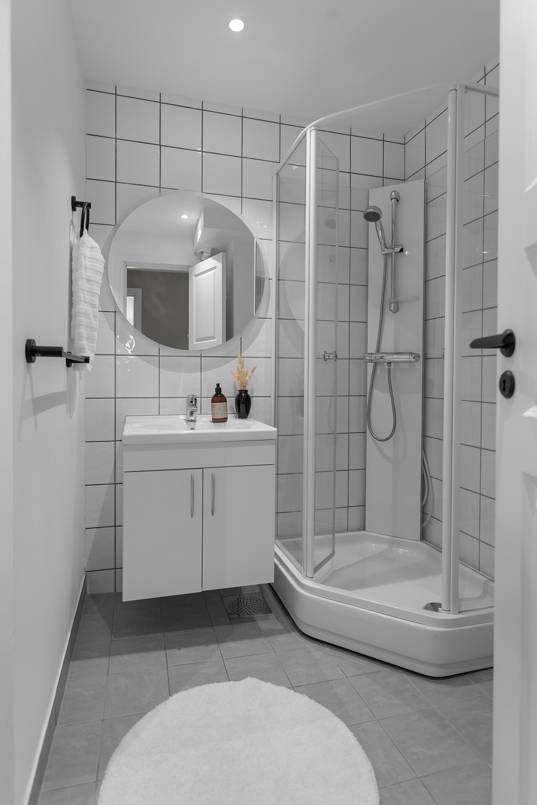 Badet har også varmekabler i gulv Galleribilde