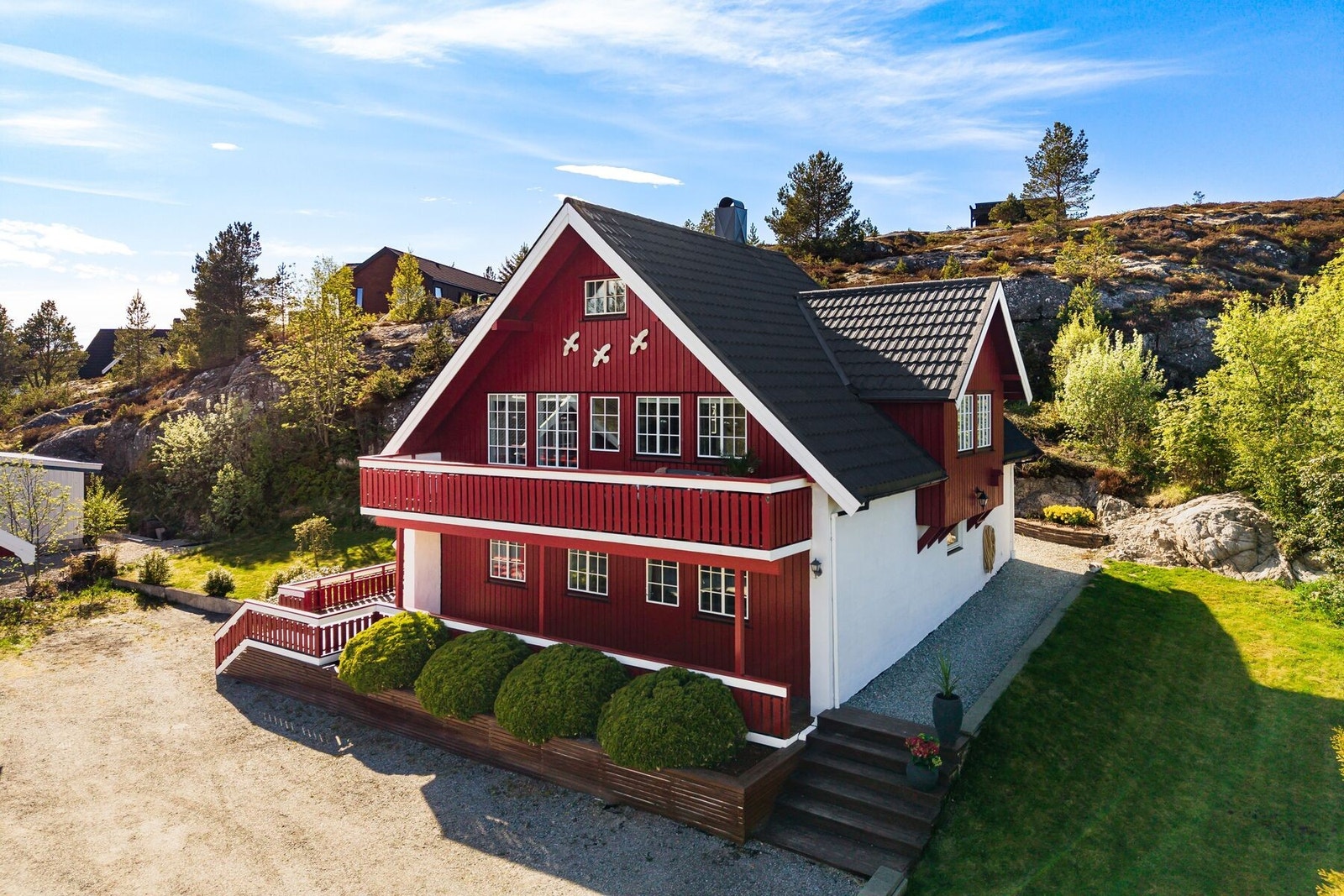 Dronebilde Galleribilde