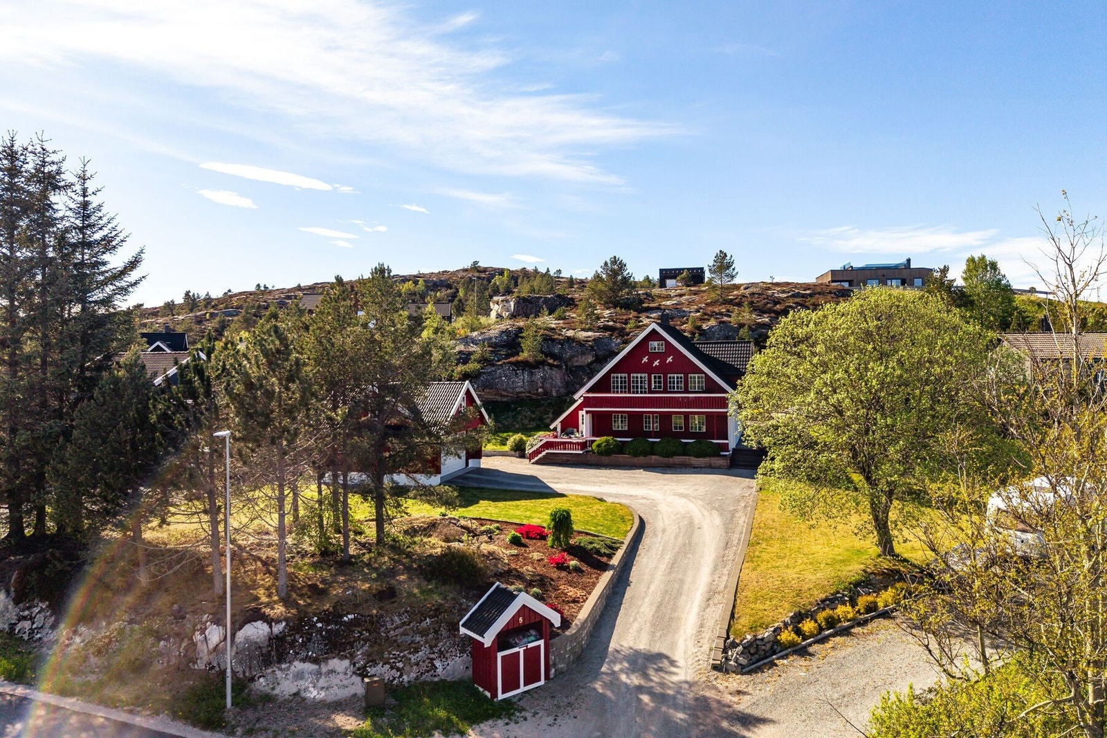 Dronebilde Galleribilde