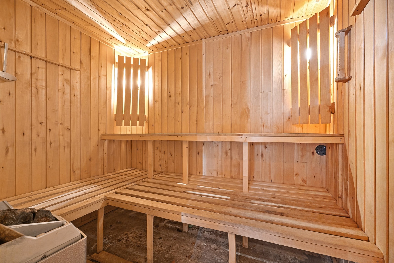 Badstuen i annekset. Galleribilde