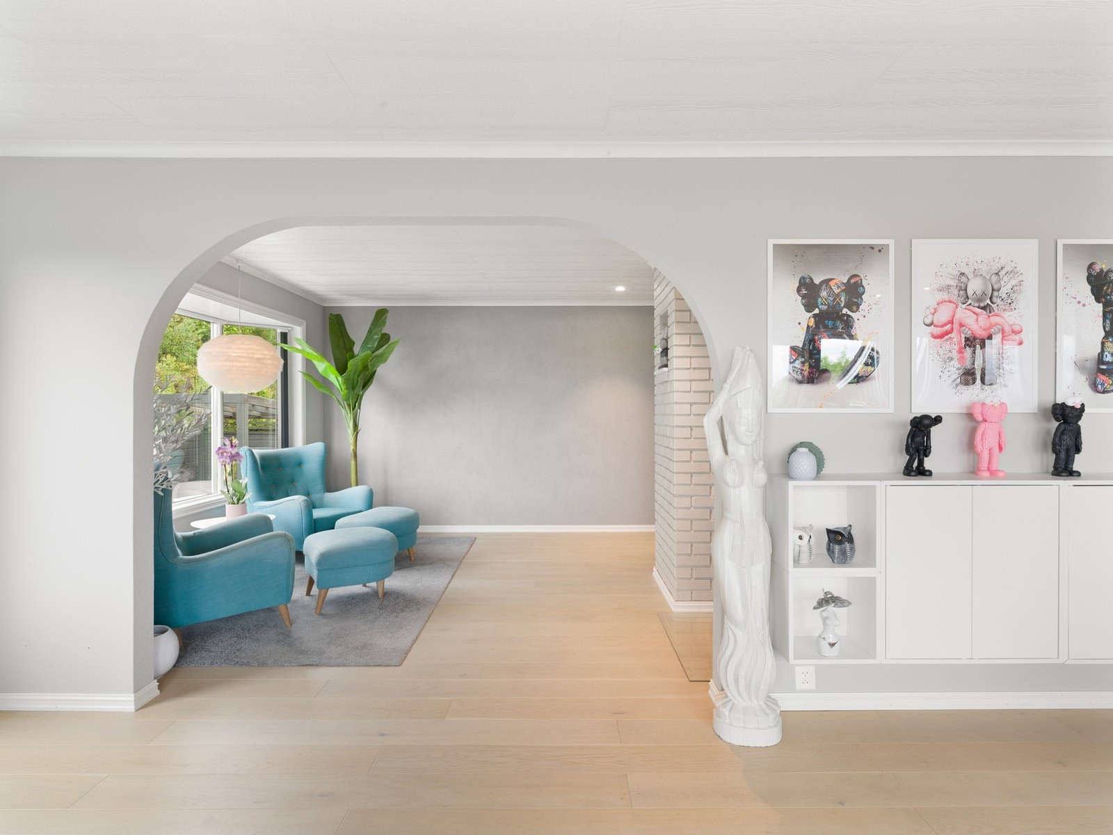 Et romslig allrom med plass til hele familien. Galleribilde