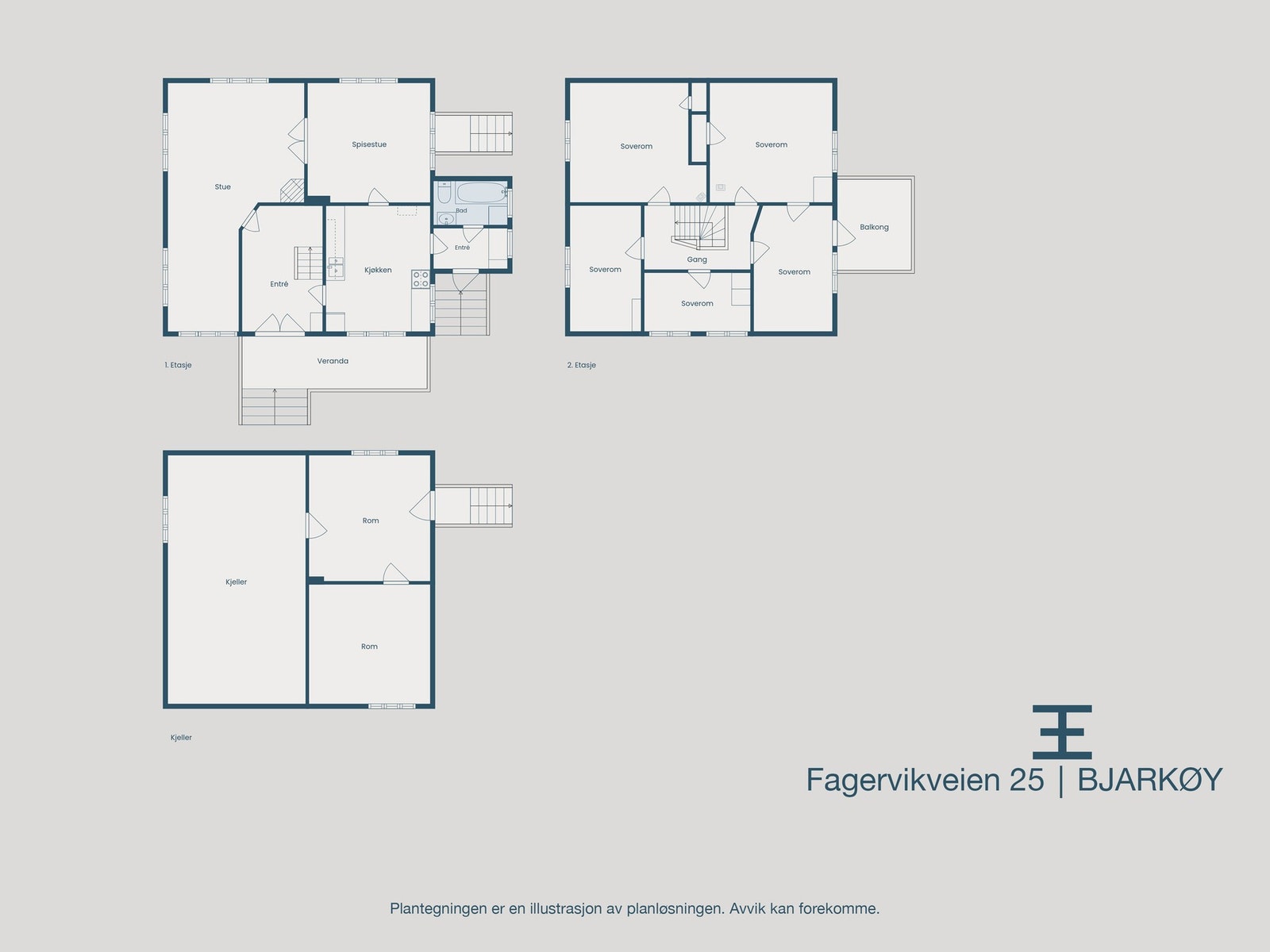 Plantegninger samlet Galleribilde