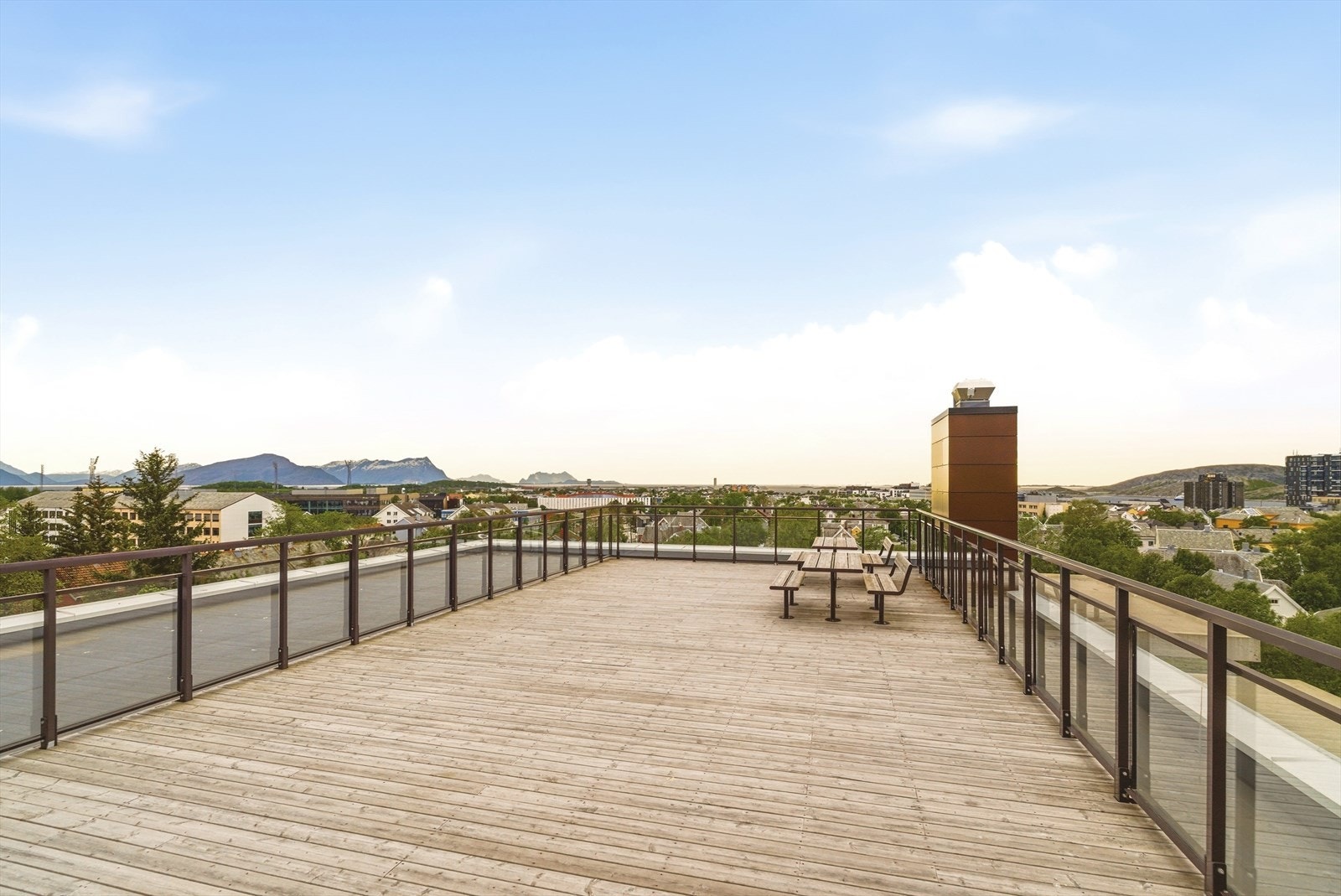 Felles takterrasse Galleribilde