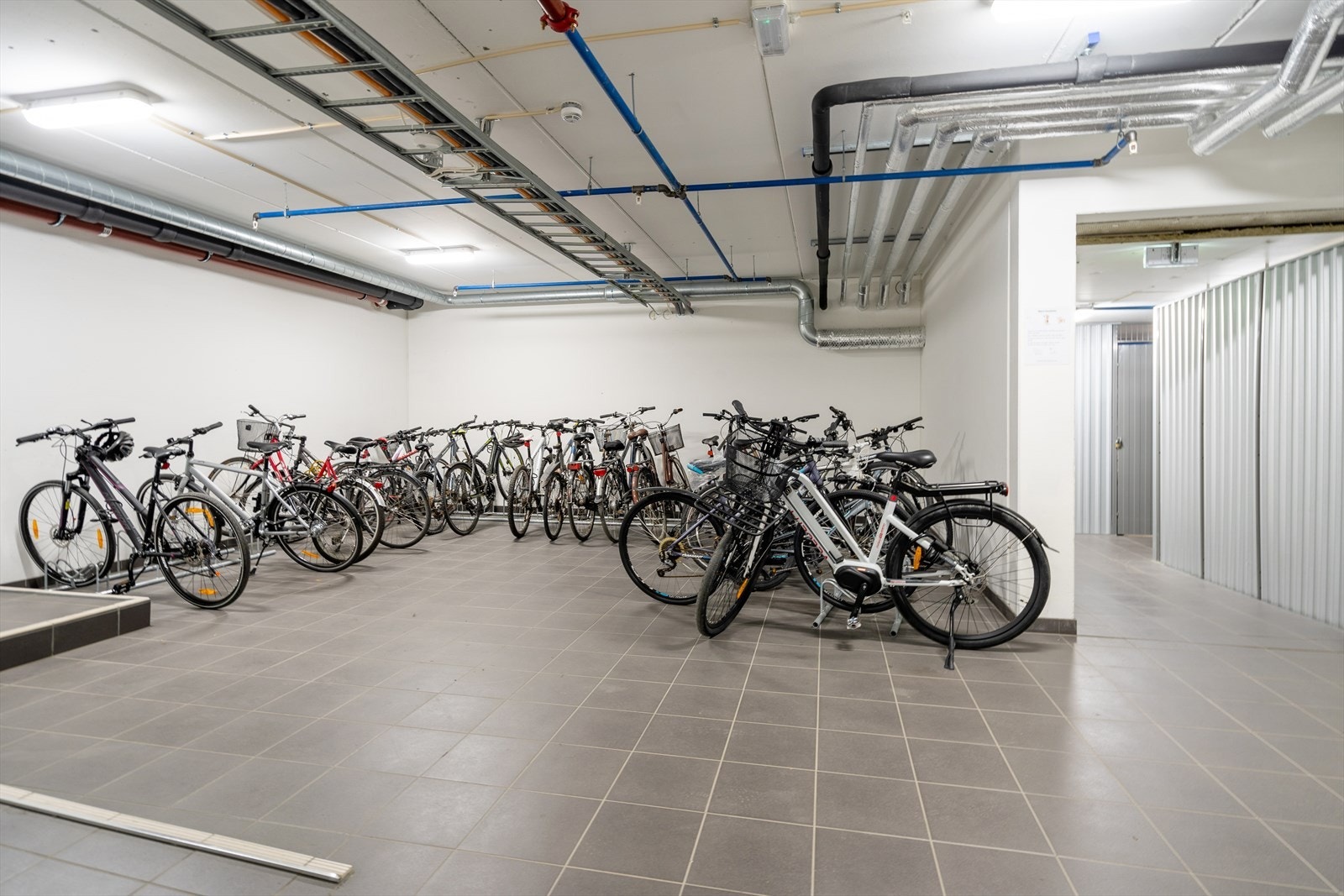 Sykkelparkering Galleribilde