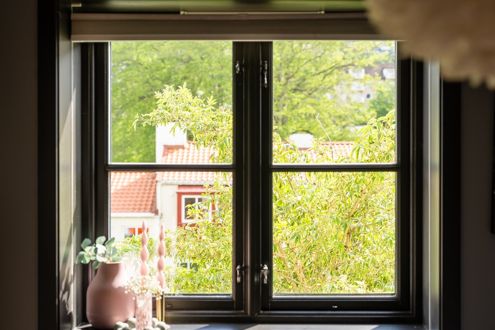 Utsikt fra soveromsvindu. Galleribilde