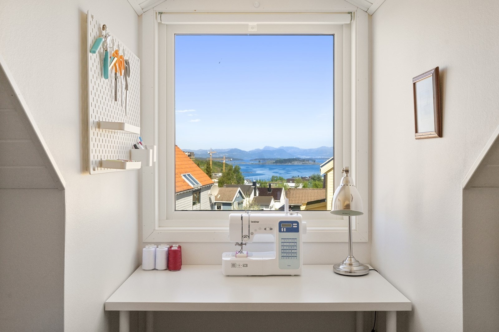 Utsikt fra soverommet. Galleribilde