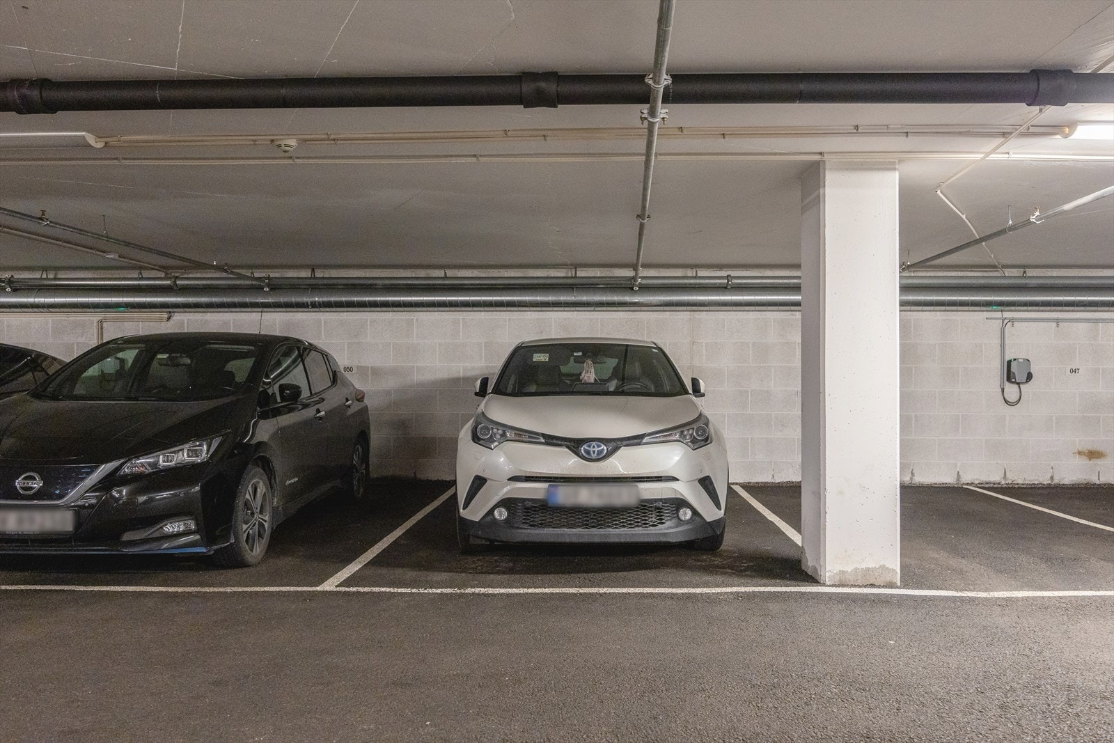 Tilhørende parkeringsplass i garasjeanlegg Galleribilde