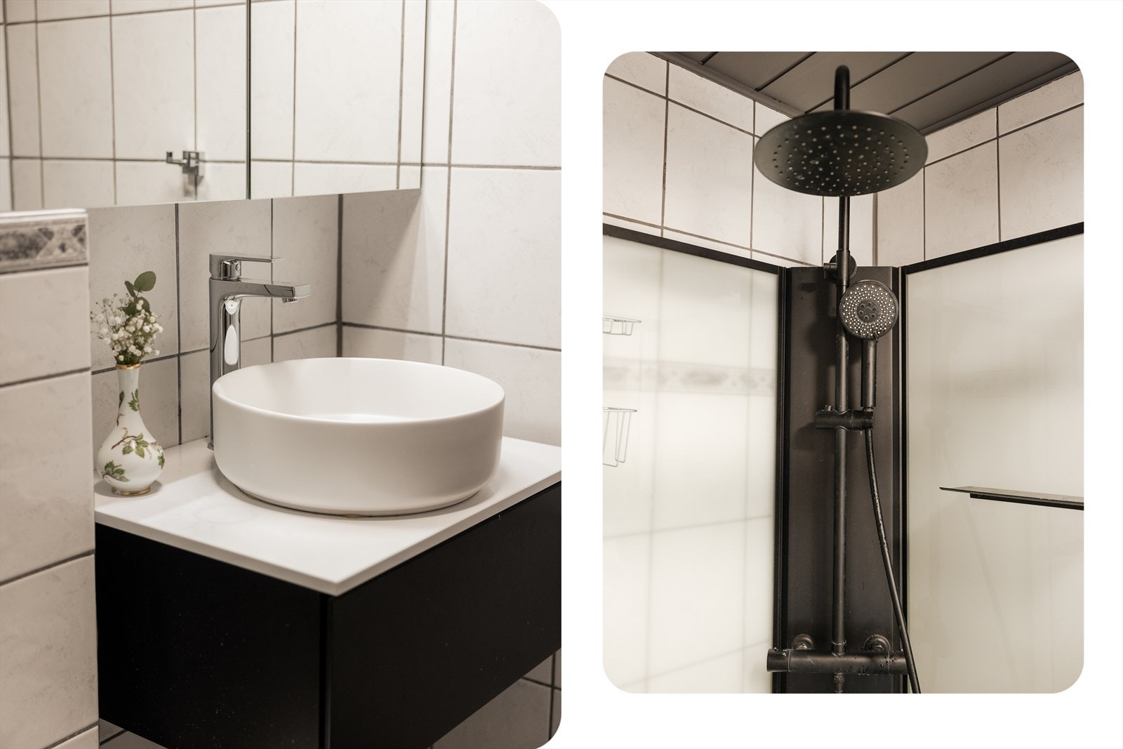 I forbindelse med oppgradering av det største badet er det lagt klart rør i rør til dette badet. Galleribilde