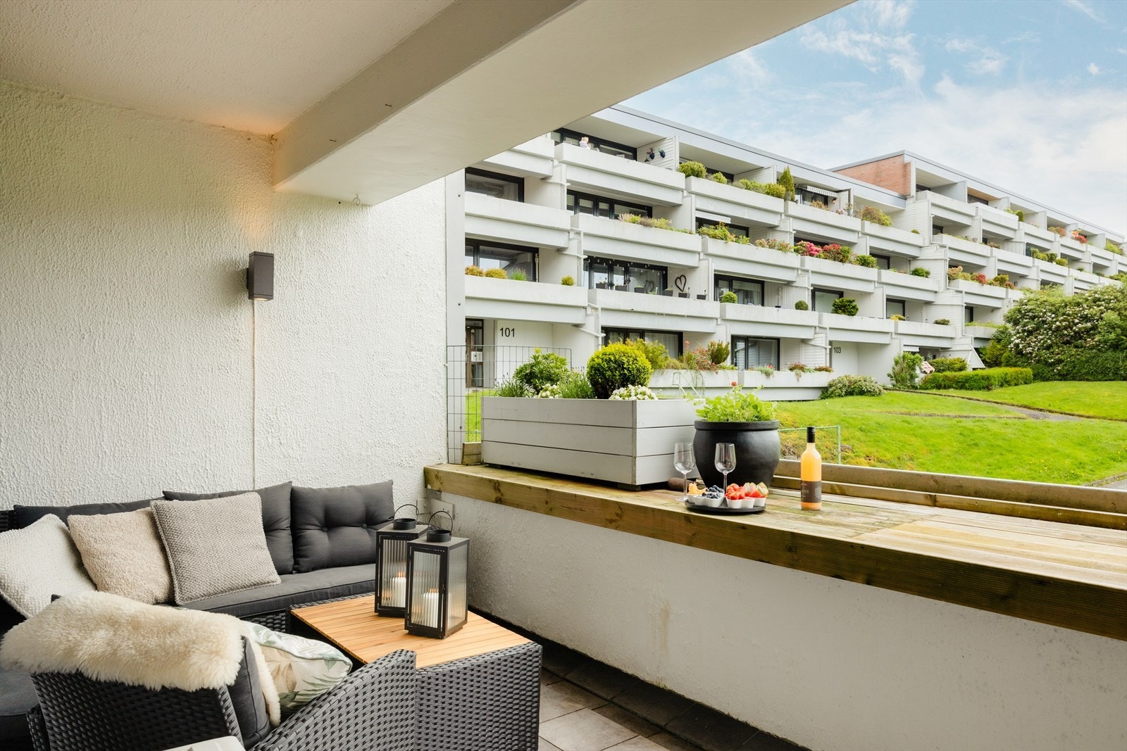 En 14 m² forlengelse av stuen på fineværsdagene! Galleribilde