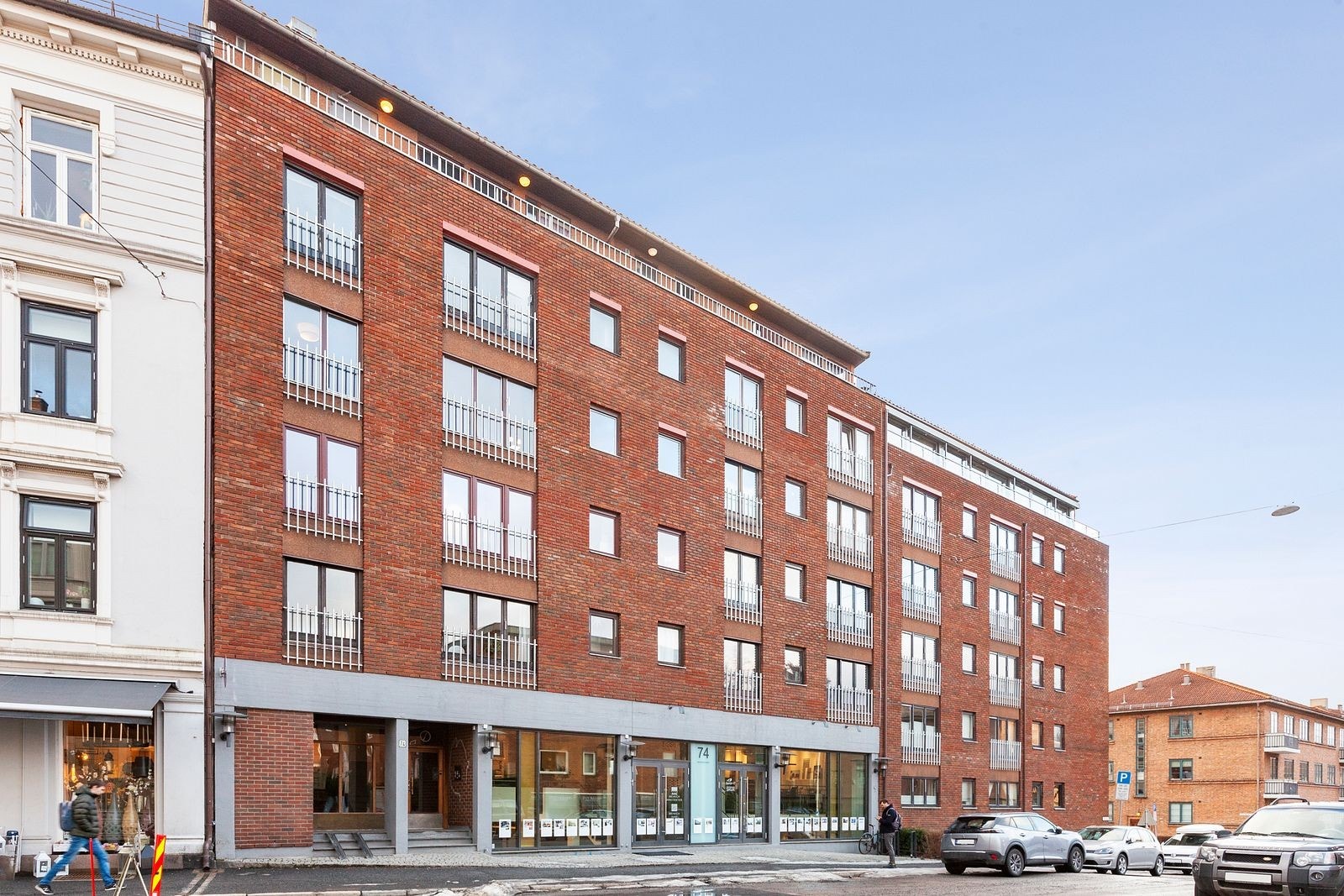 Fasade Briskebyveien 74 - Velkommen på visning. Galleribilde