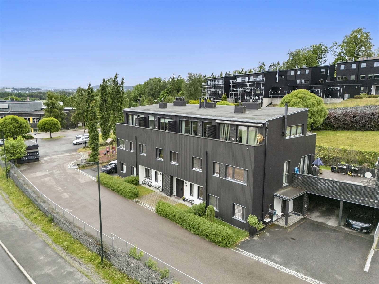 Nordvik Lillestrøm v/ Henrik Larsen har gleden av å presentere Johannes Nielsens vei 6! Foto: Mads Petter Karlsen Galleribilde