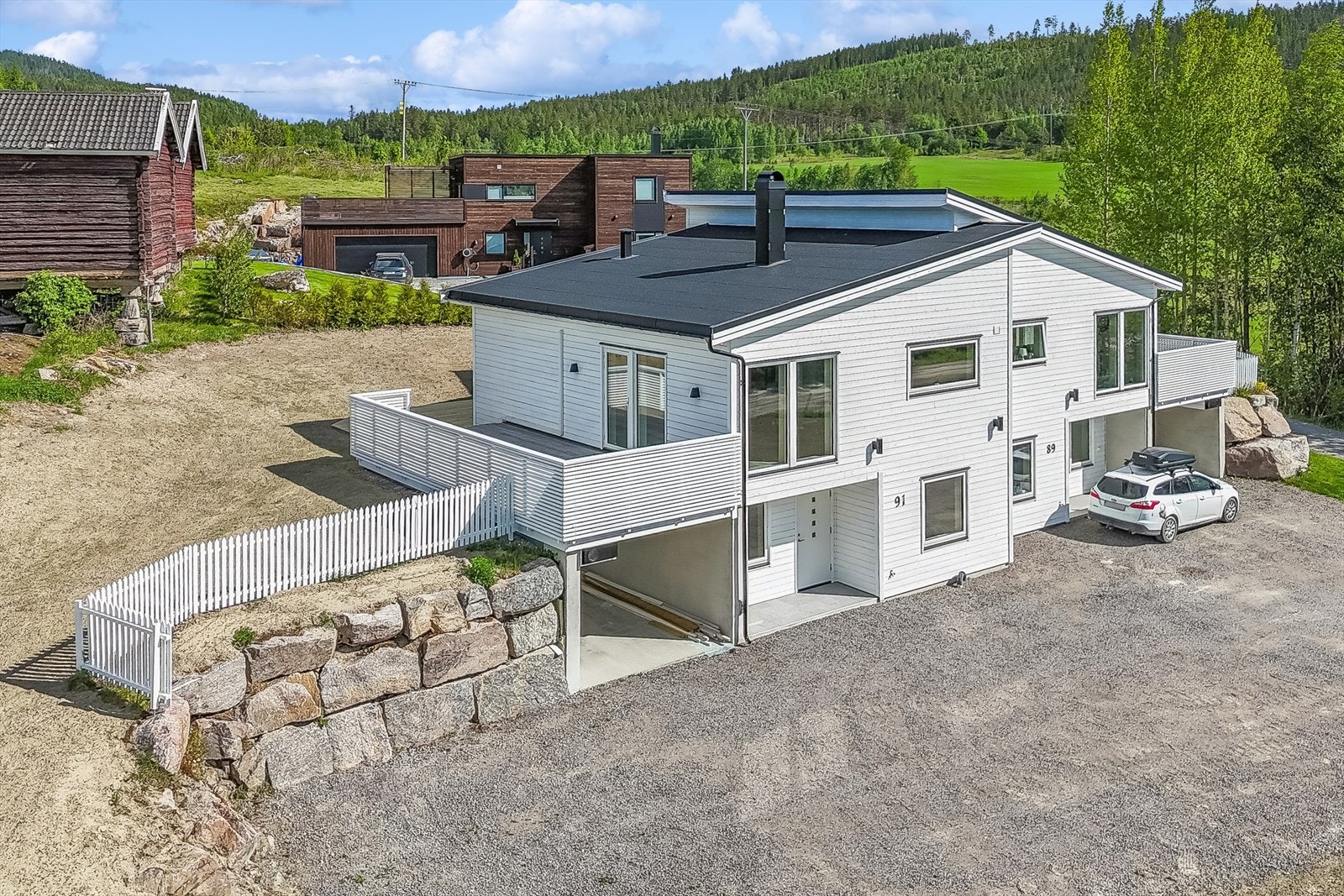 Velkommen til Spiksetsvingen 91 i Ullern! Fin 1/2 av tomannsbolig. Foto: Øystein Orderud / EFKT Galleribilde
