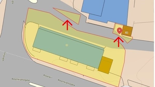Eiendomsteiger (parkering for snr. 4) Galleribilde