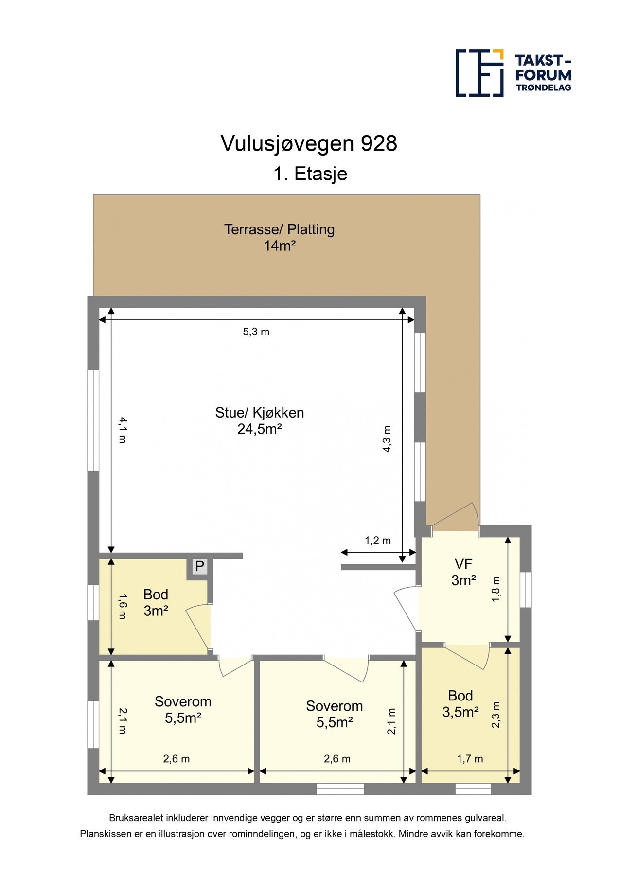 Planskisse. Galleribilde