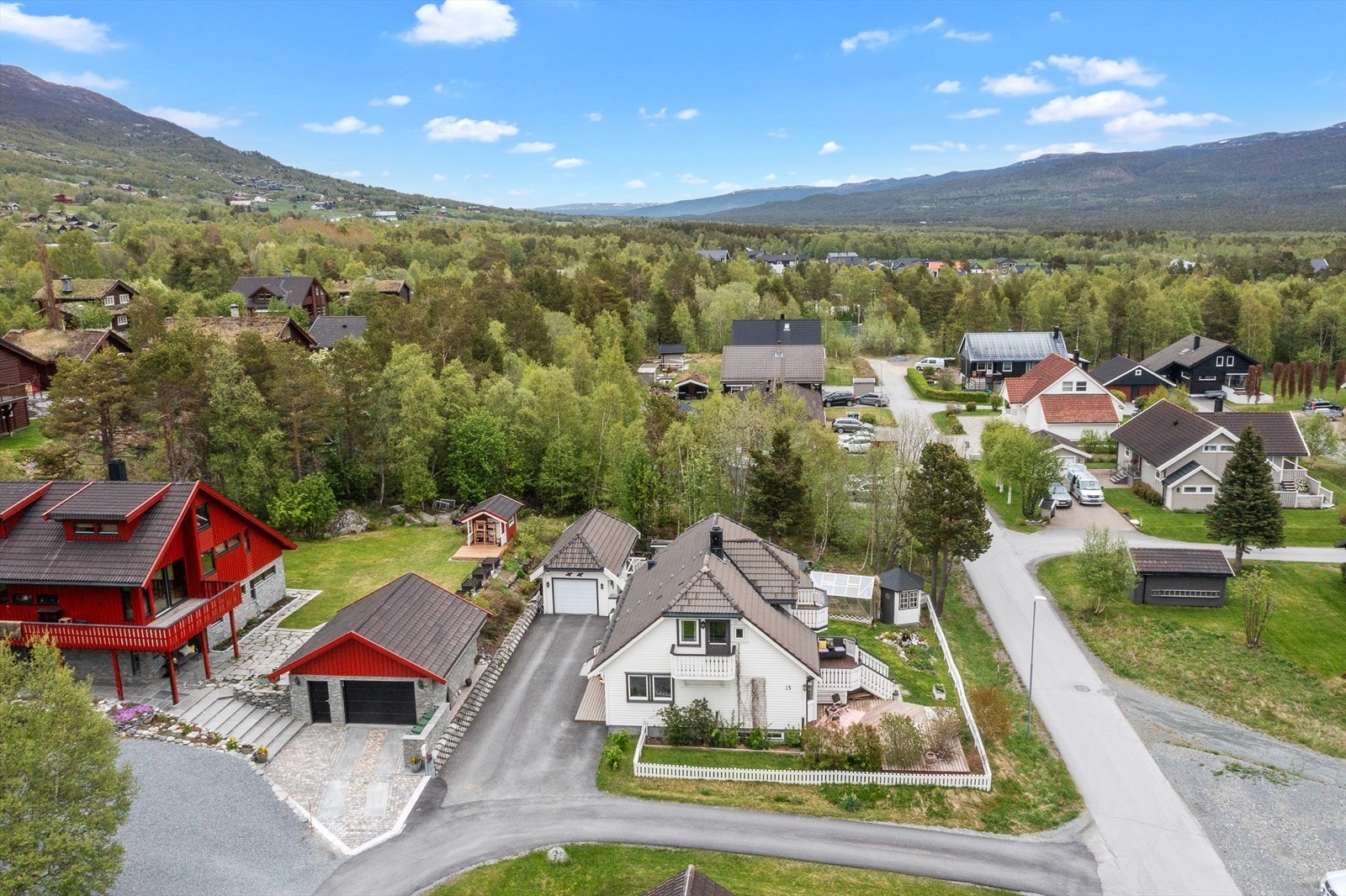Dronefoto Galleribilde