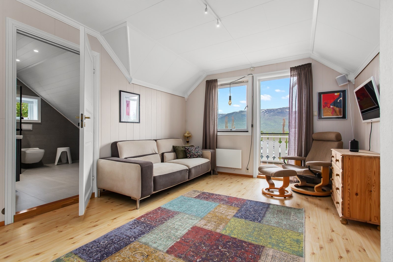 Loftstue Galleribilde