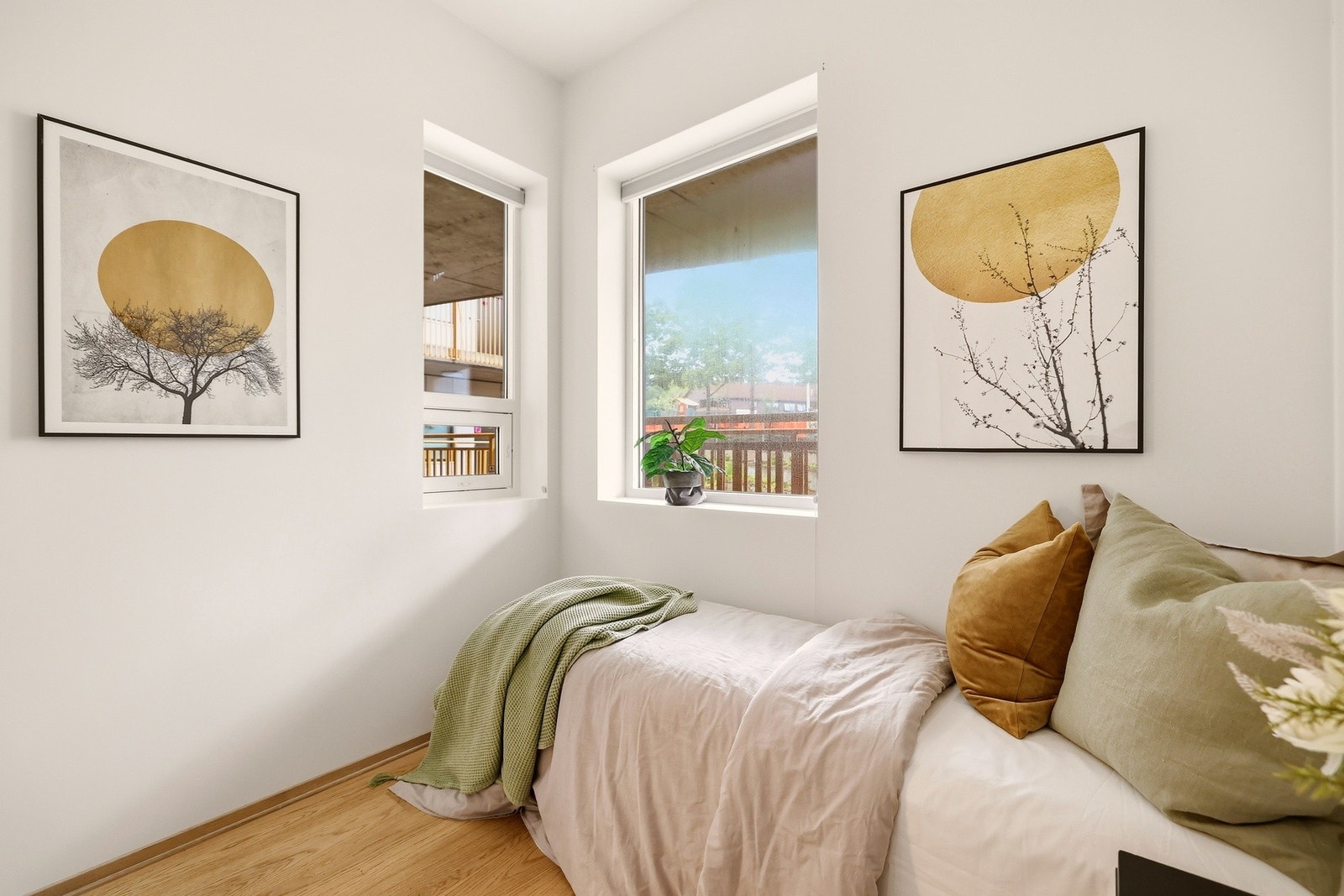 Soverom på 7,2 m² med flere bruksmuligheter. Galleribilde