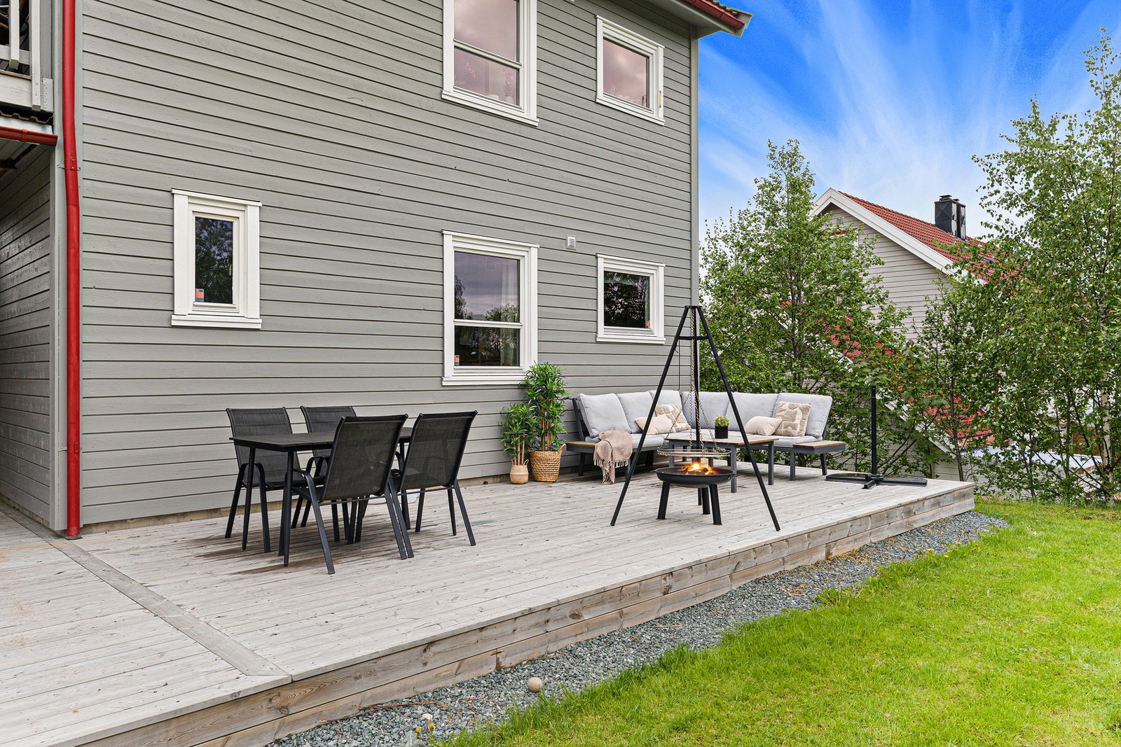 Felles terrasse på 26,2 m². Galleribilde