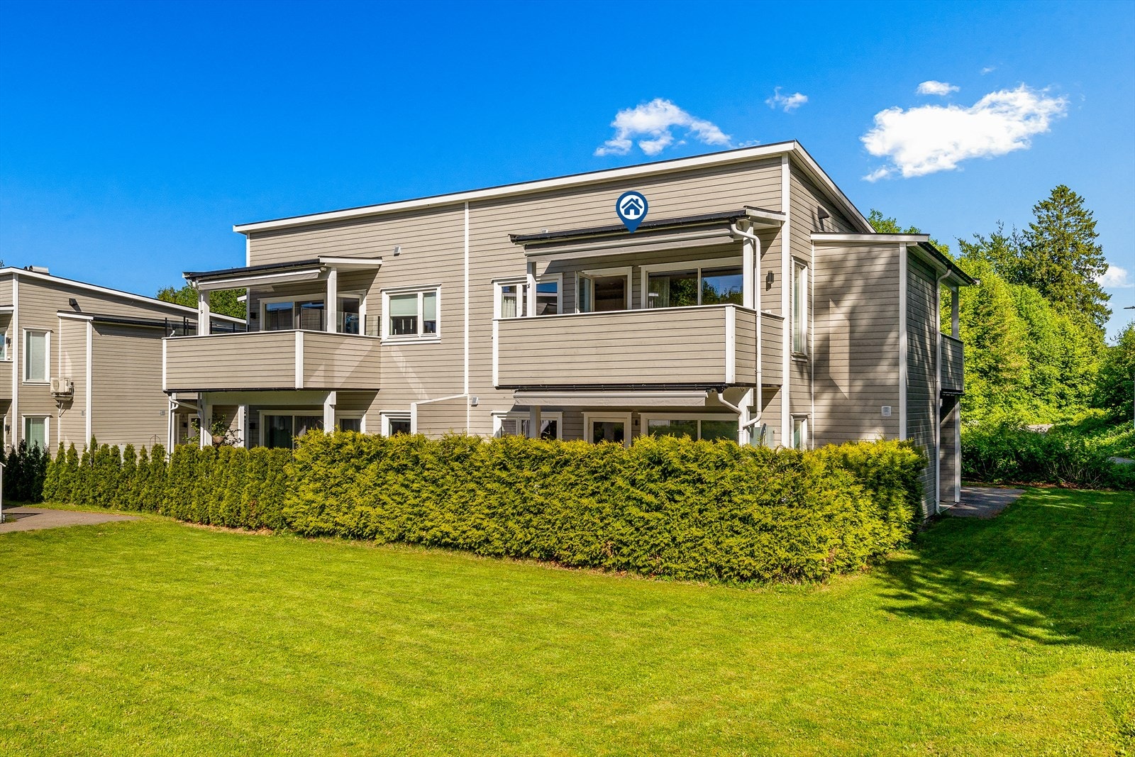 Velholdt bygningsmasse og fellesområder. Galleribilde