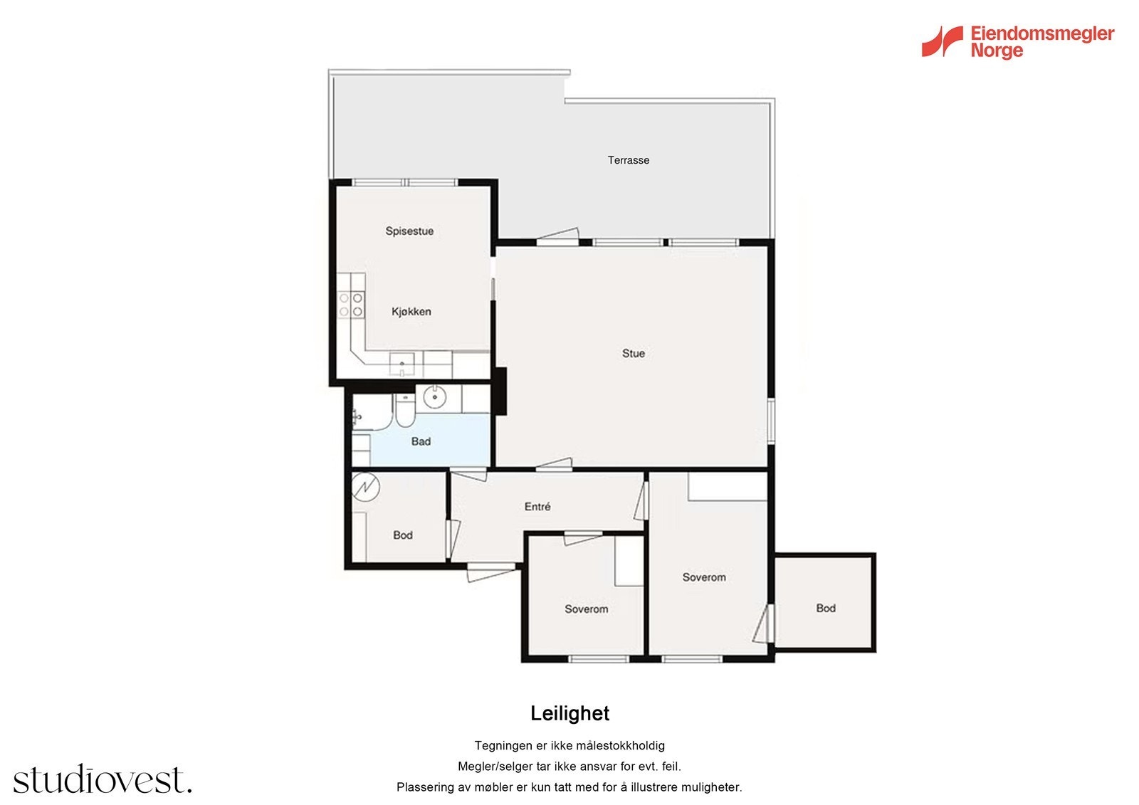 leilighet2dNY Galleribilde