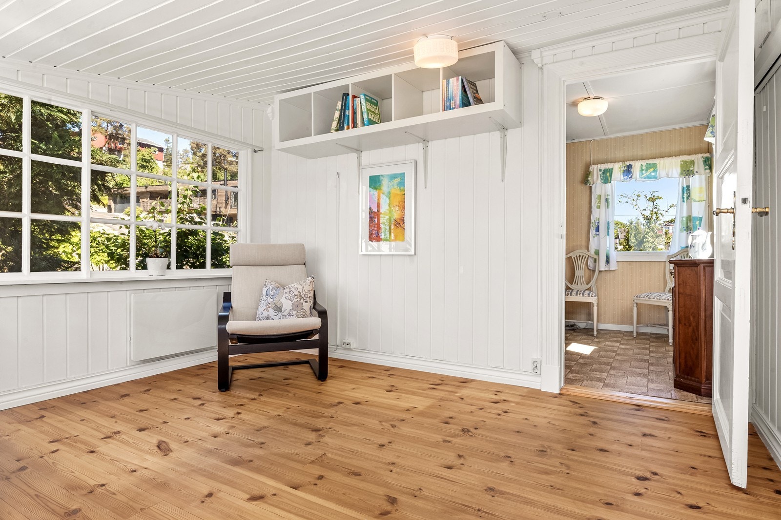 Annekset er benyttet blant annet til sommergjester, men det er uvisst om det er godkjent til overnatting. Galleribilde