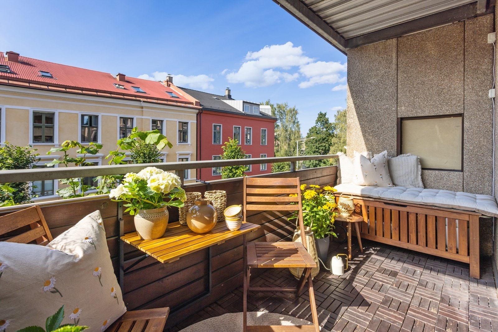 Leiligheten har vestvendt balkong på 5 m². Galleribilde