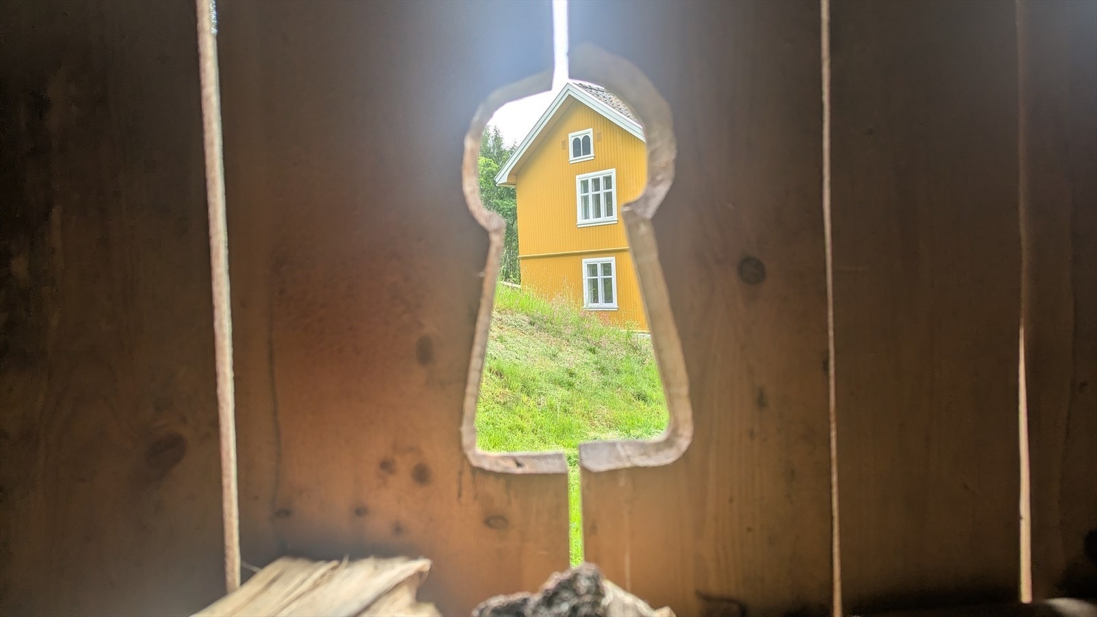Dette bygget har mange detaljer. Galleribilde
