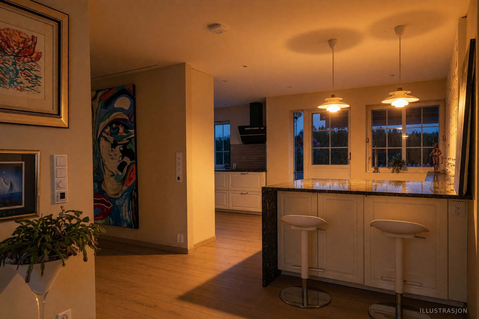 Kjøkken Galleribilde