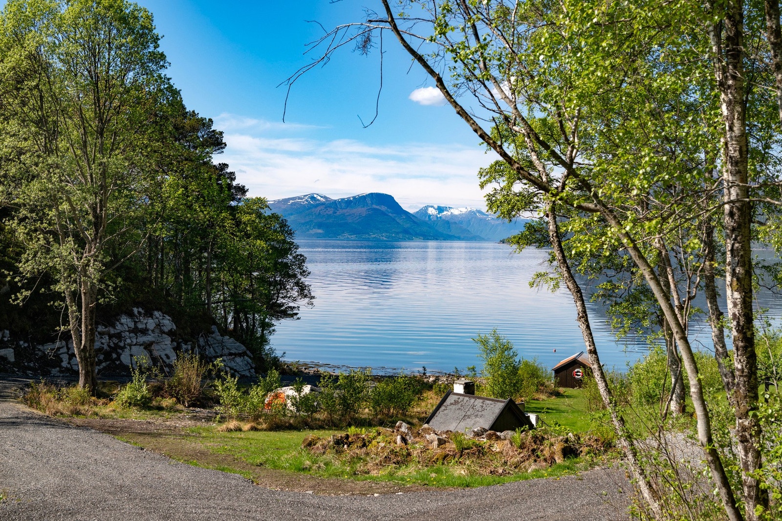 En særegen fritidsbolig med nydelig beliggenhet vest i Molde kommune! Galleribilde