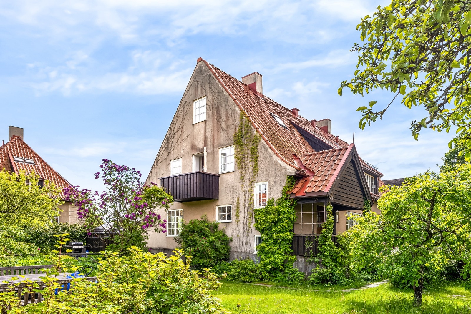 Boligen representerer original hagebyarkitektur som er et etterspurt særpreg. Galleribilde