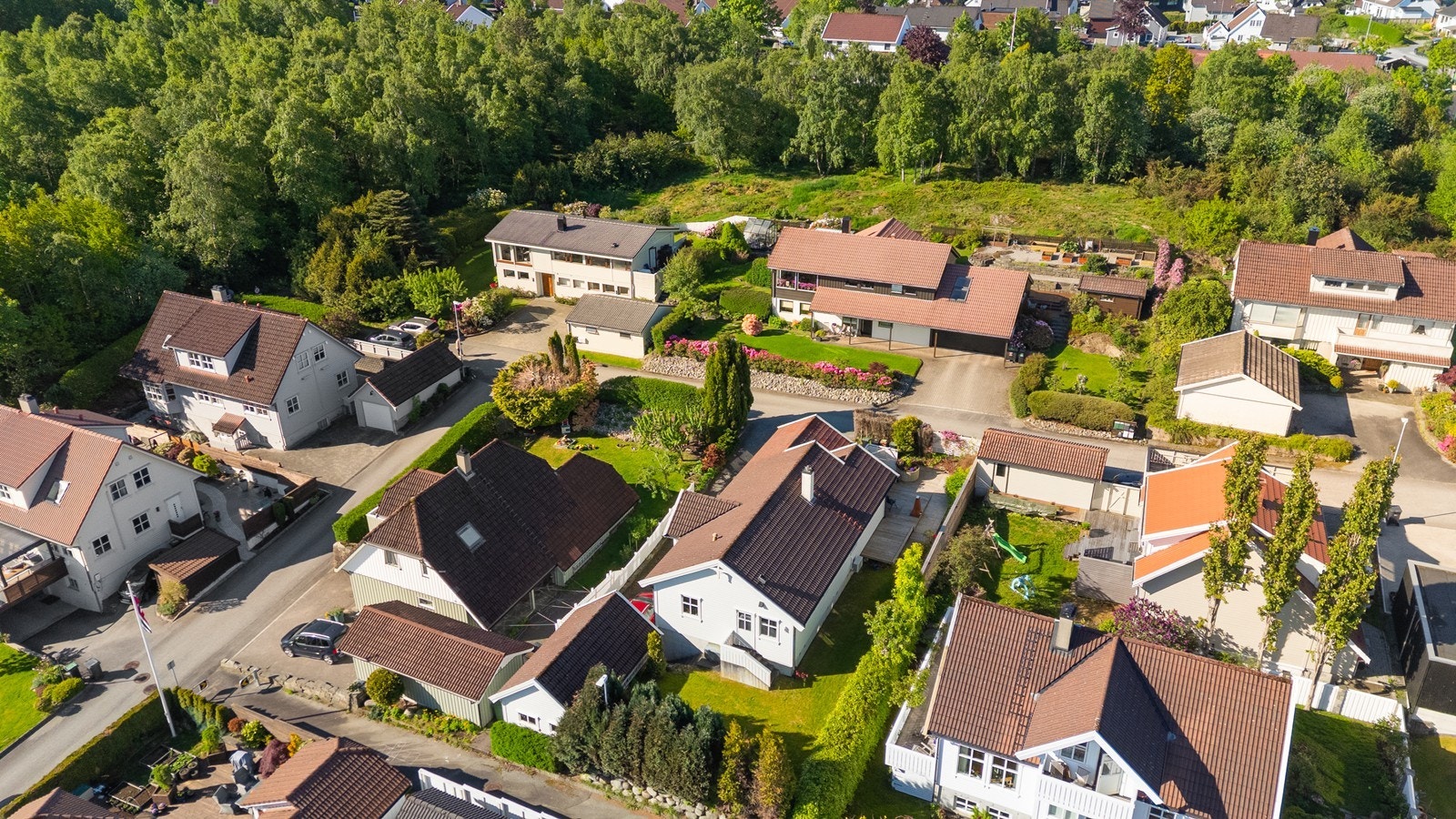 Oversiktsbilde av eiendommen. Galleribilde