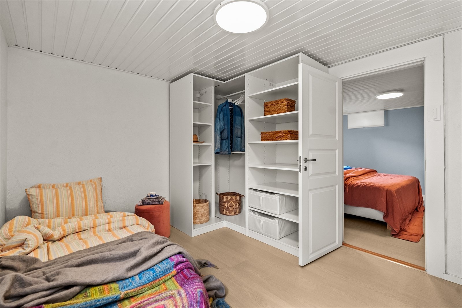 Rommet egner seg godt som garderobe, kontor eller hobbyrom. Galleribilde