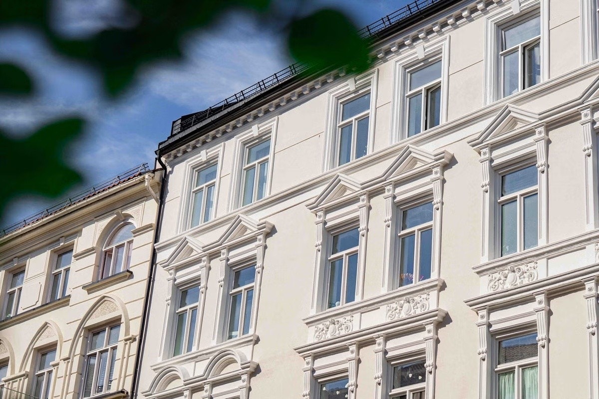 Ærverdig fasade Galleribilde