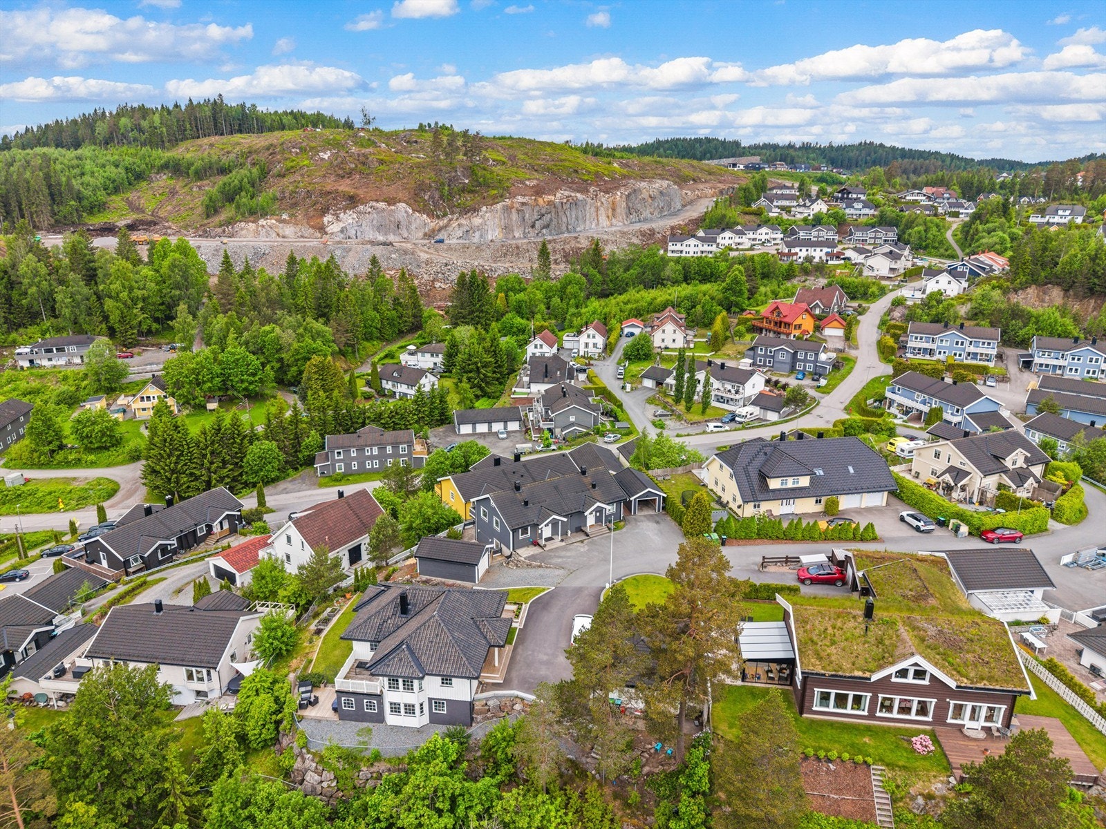 Området er vurdert som godt egnet for barnefamilier. Galleribilde