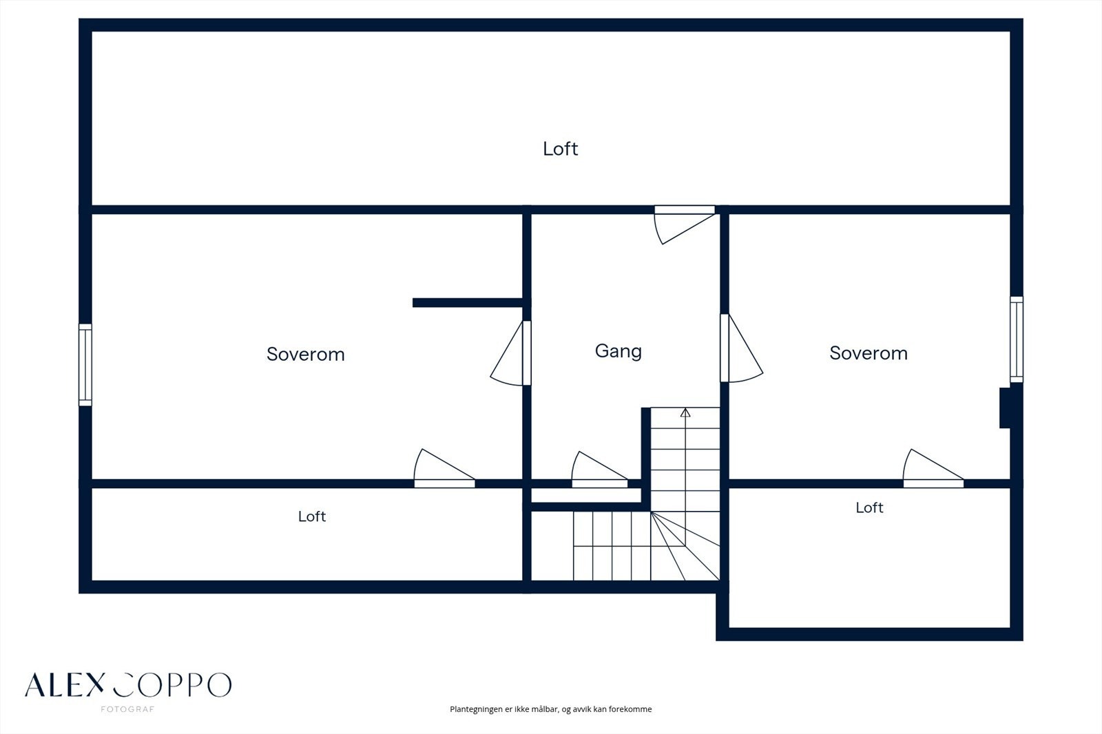 - Plantegning loft - Galleribilde