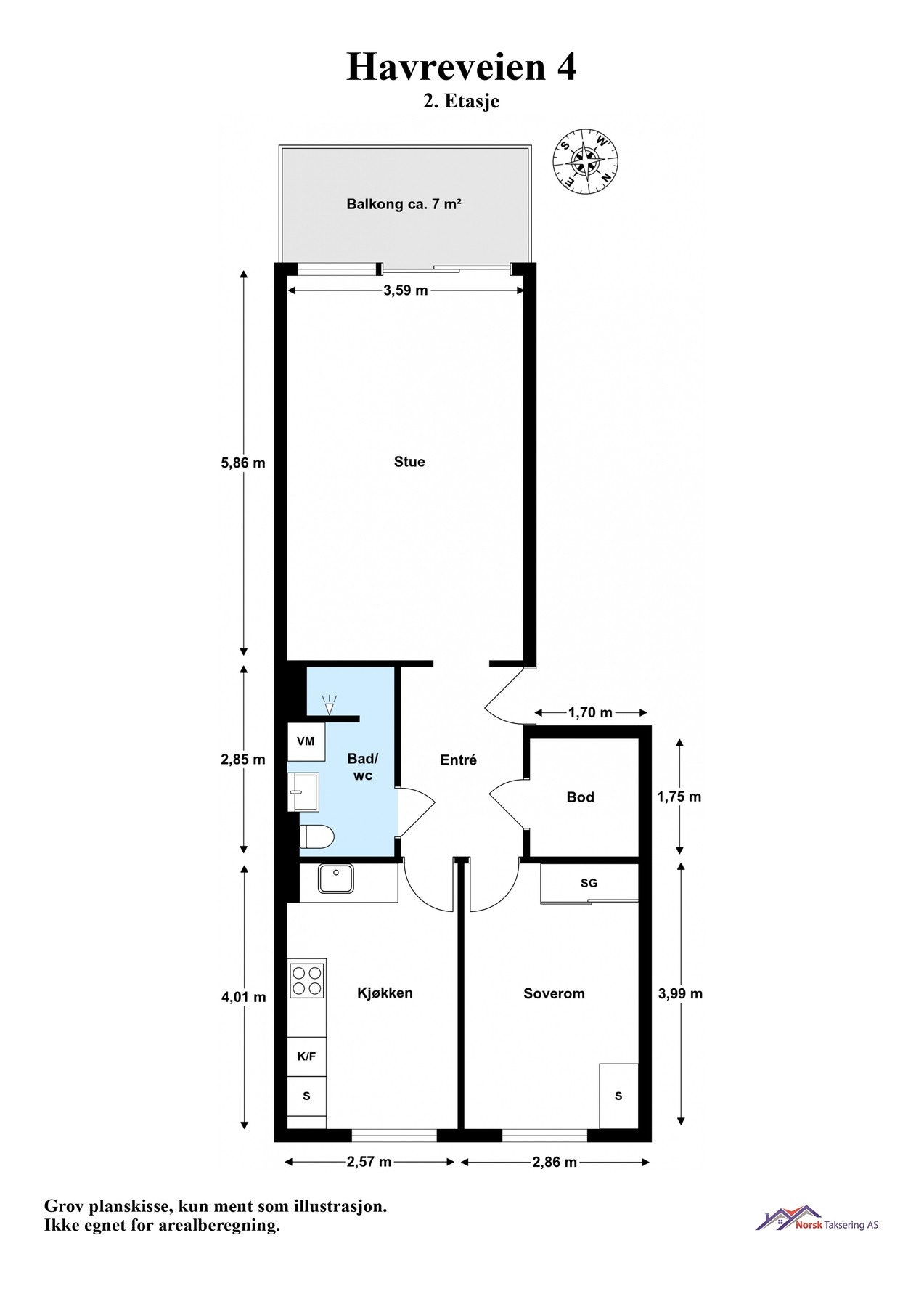 Planskisse Galleribilde