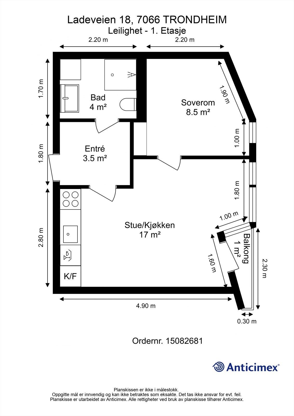 Planskisse. Galleribilde