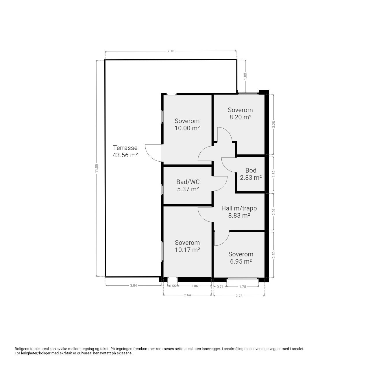 Plantegning - 2.etg Galleribilde