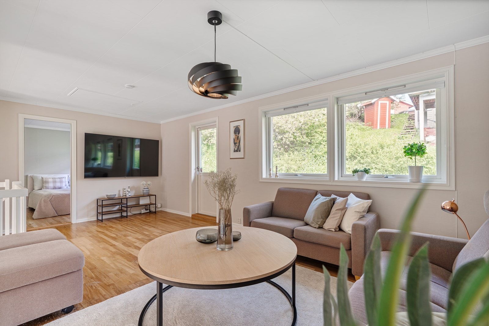 Her er det rikelig med plass til ønsket møblering. Galleribilde